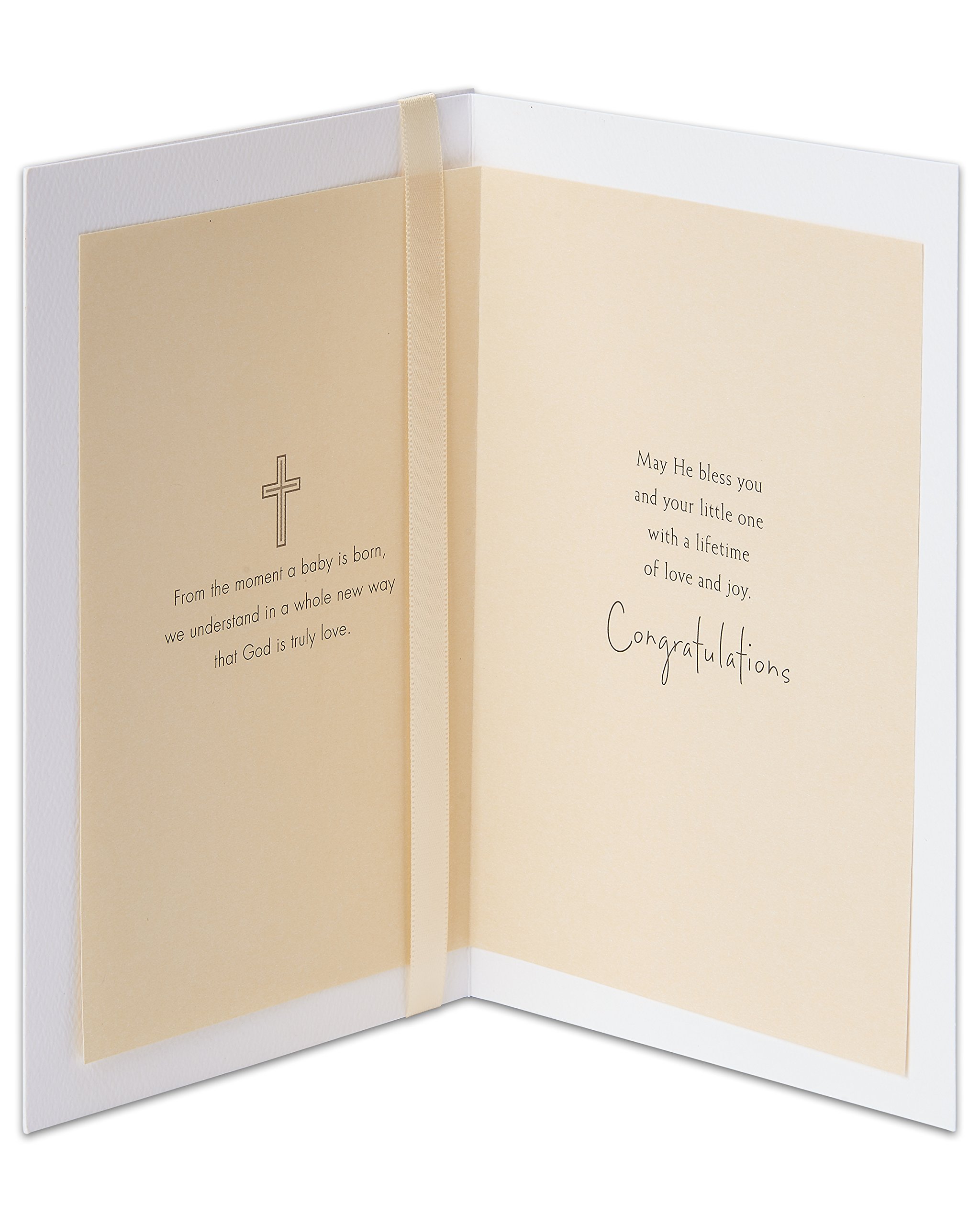 American Greetings Baptism Card (Piece of Heaven) - Image 2