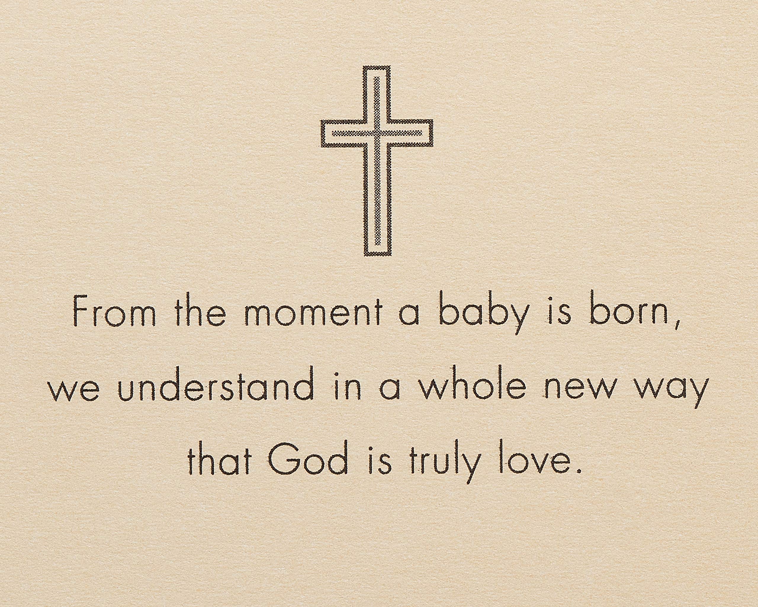 American Greetings Baptism Card (Piece of Heaven) - Image 3