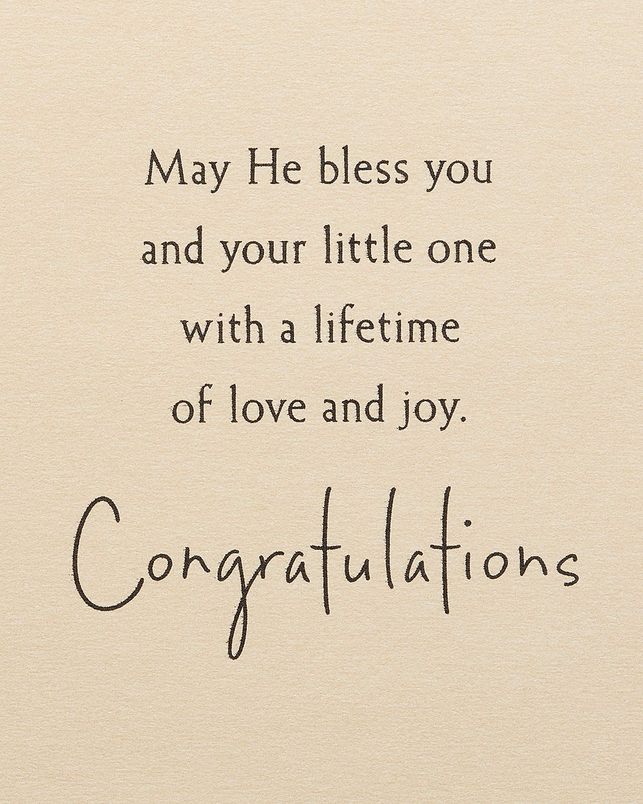 American Greetings Baptism Card (Piece of Heaven) - Image 4