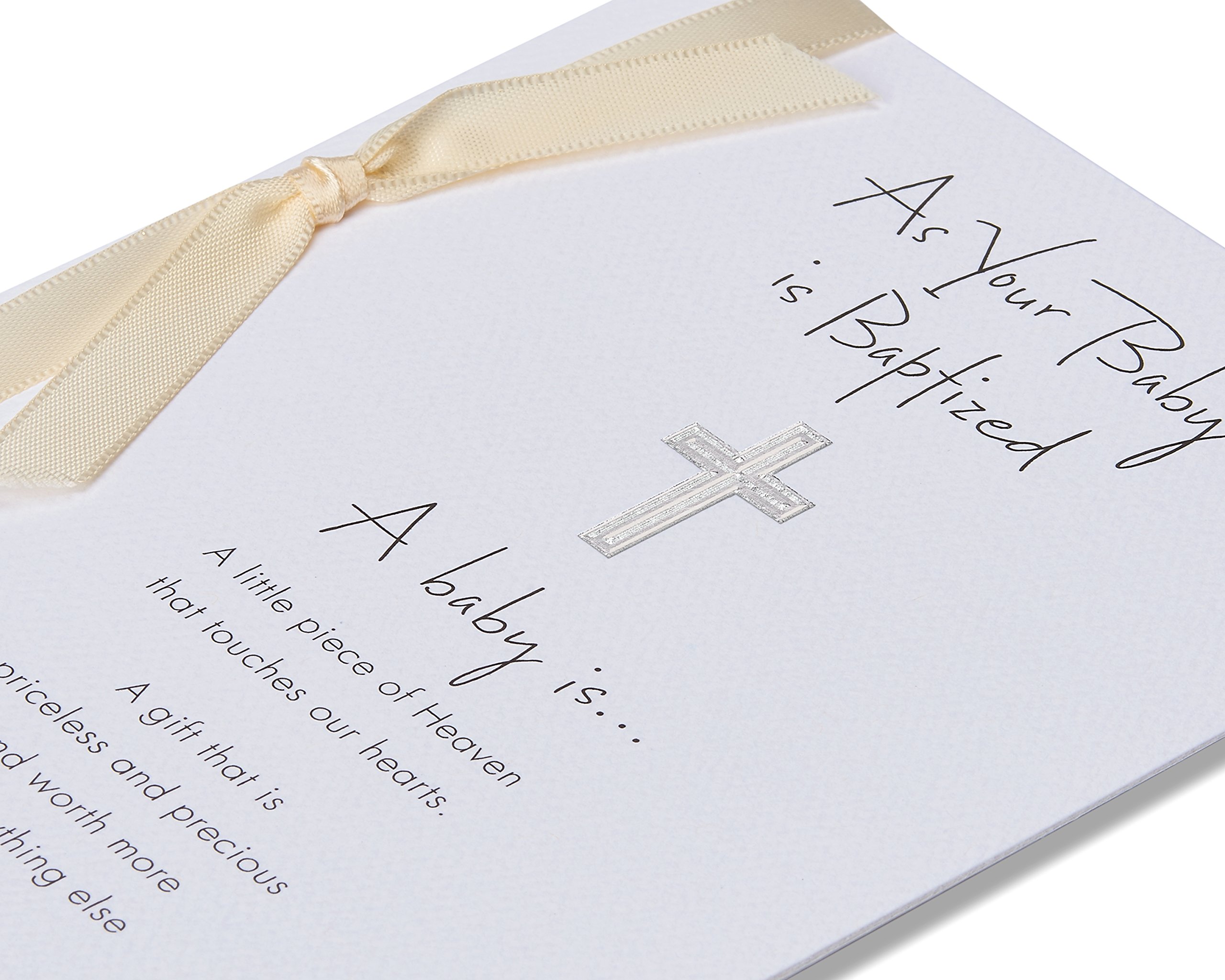 American Greetings Baptism Card (Piece of Heaven) - Image 5
