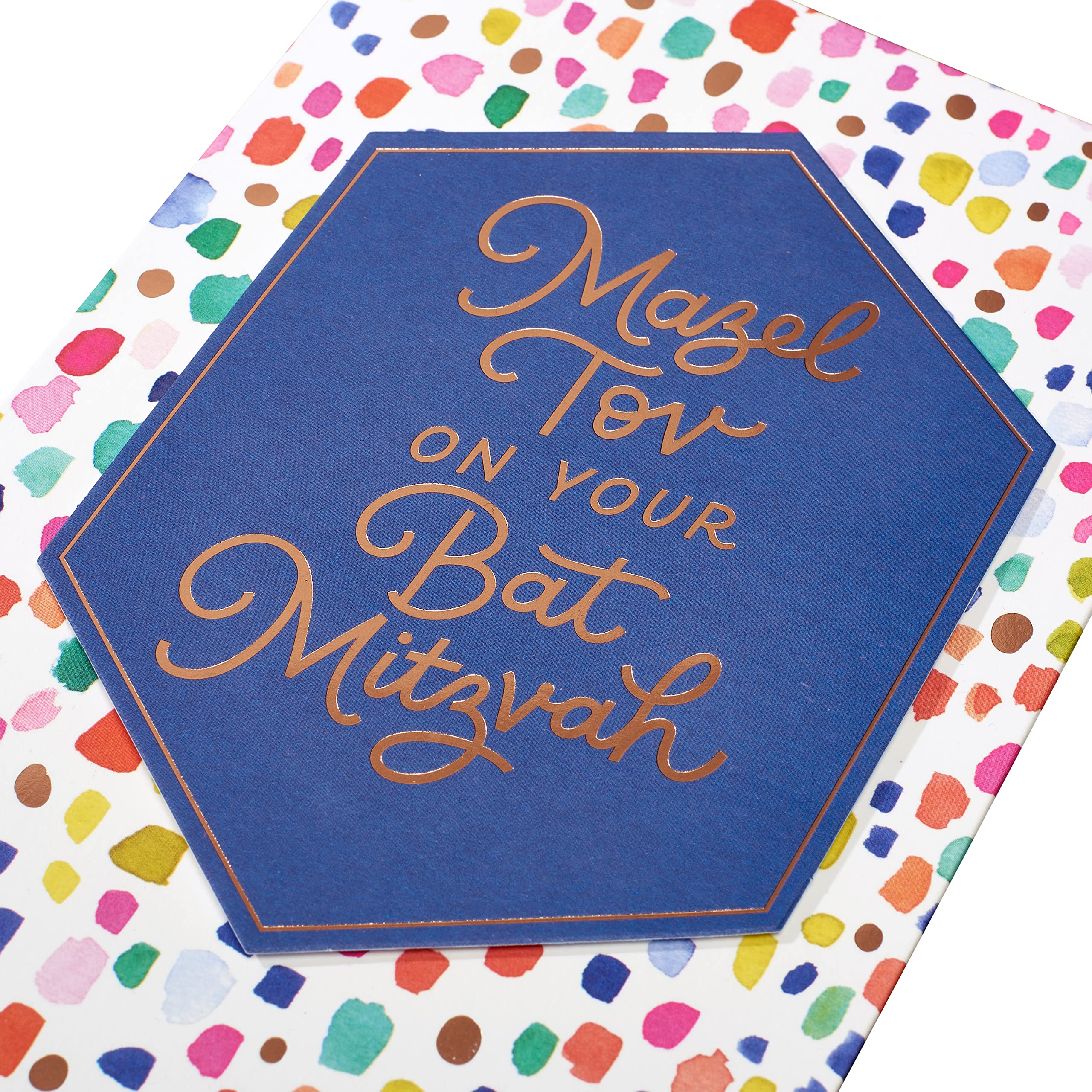 American Greetings Bat Mitzvah Card (Heartfelt Mazel Tov) - Image 5