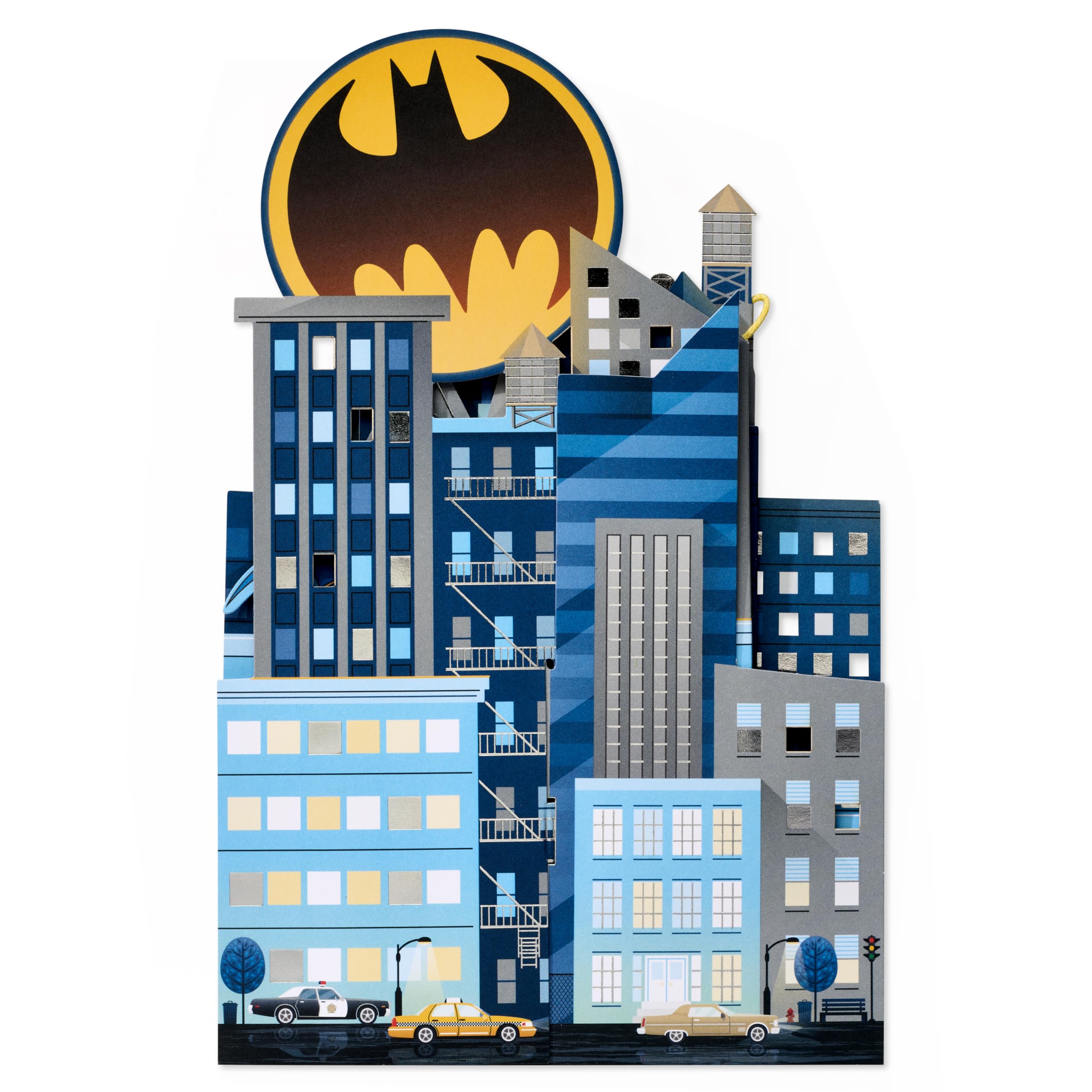 American Greetings Batman Displayable Pop Up Thinking of You Card with Envelope (Just Opened This Card) - Image 5
