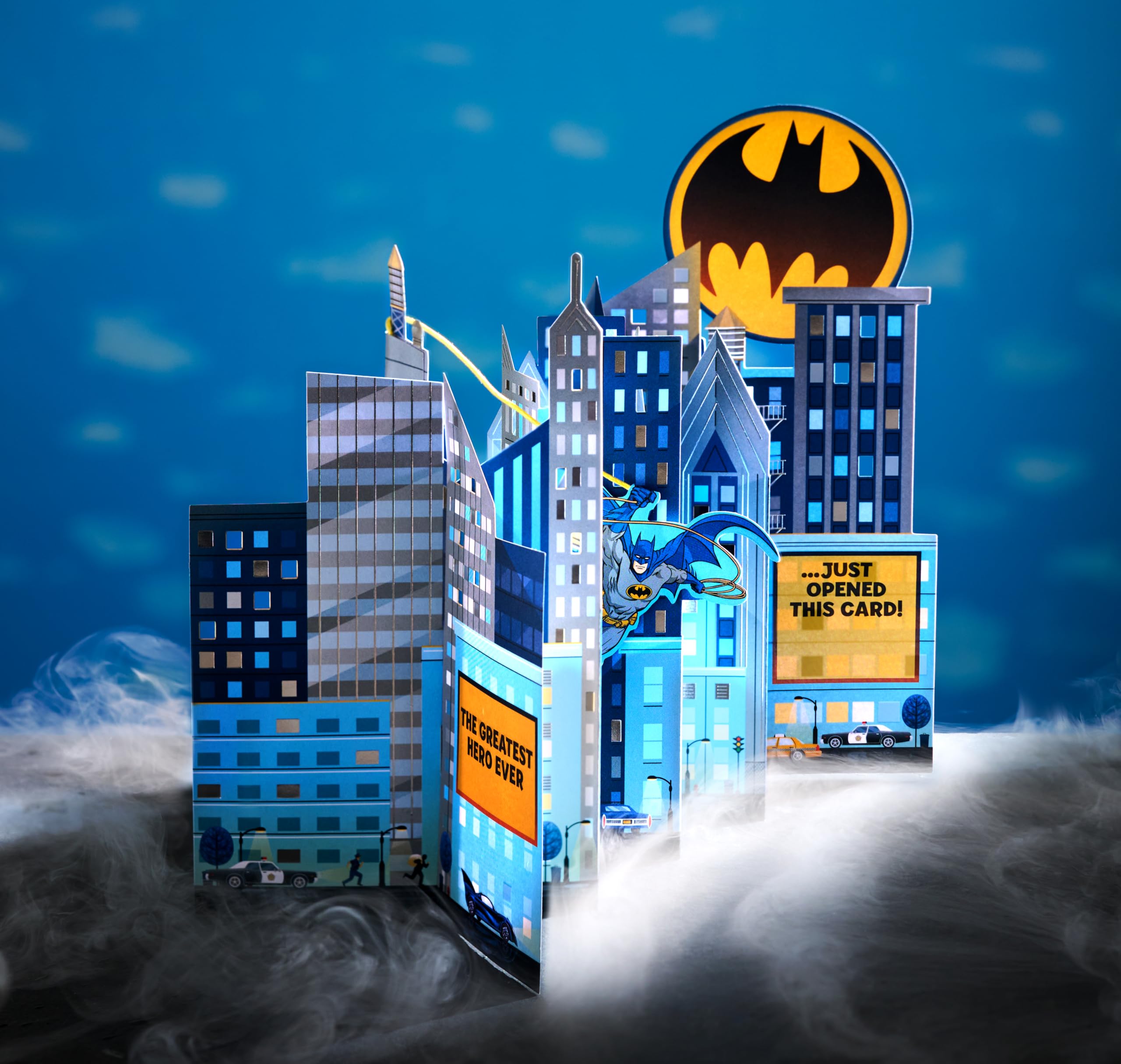 American Greetings Batman Displayable Pop Up Thinking of You Card with Envelope (Just Opened This Card) - Image 9