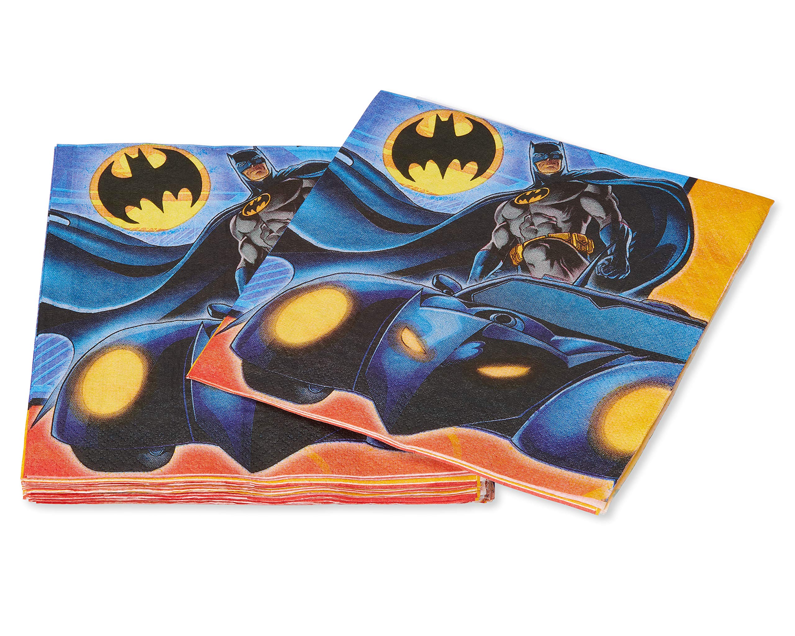 American Greetings Batman Paper Lunch Napkins for Kids (16-Count) - Image 3