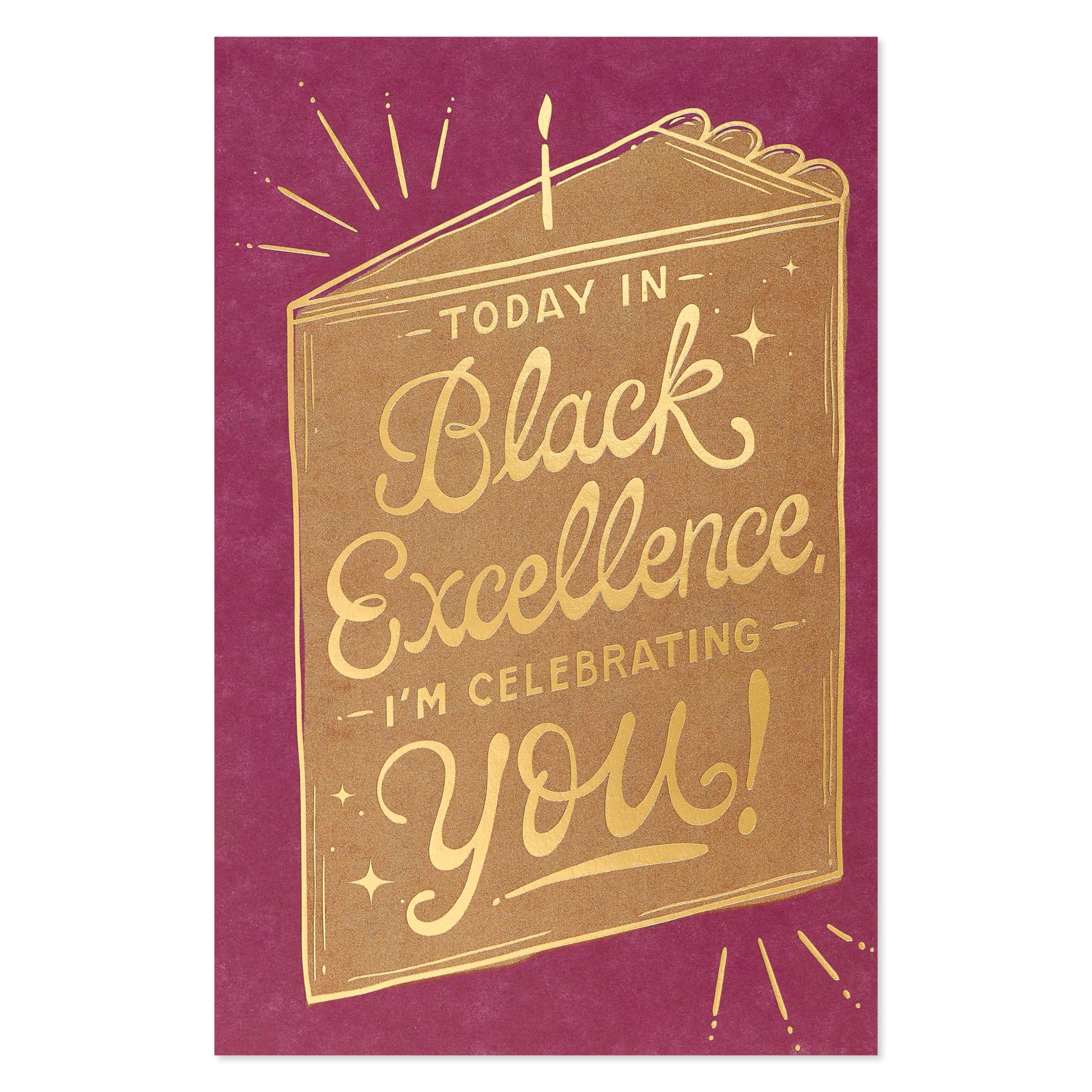 American Greetings Birthday Card (Black Excellence) - Image 5