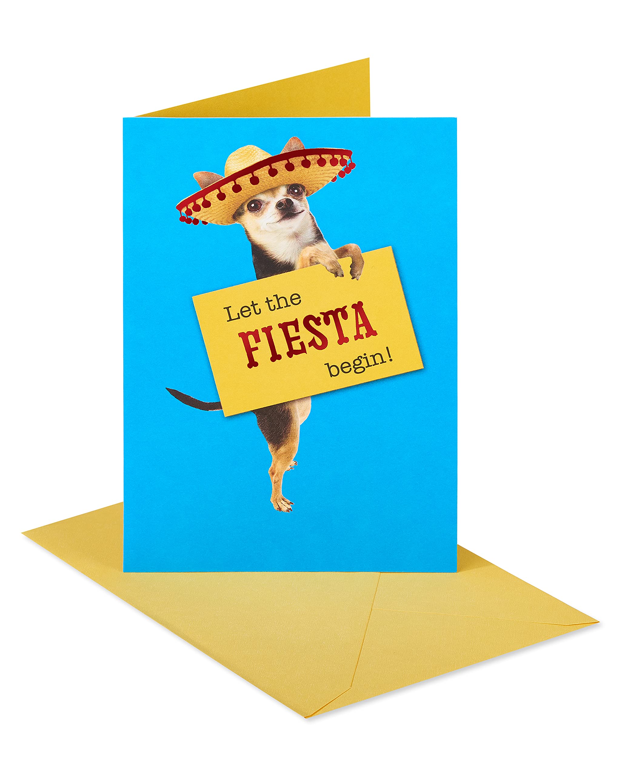American Greetings Birthday Card (Fiesta)