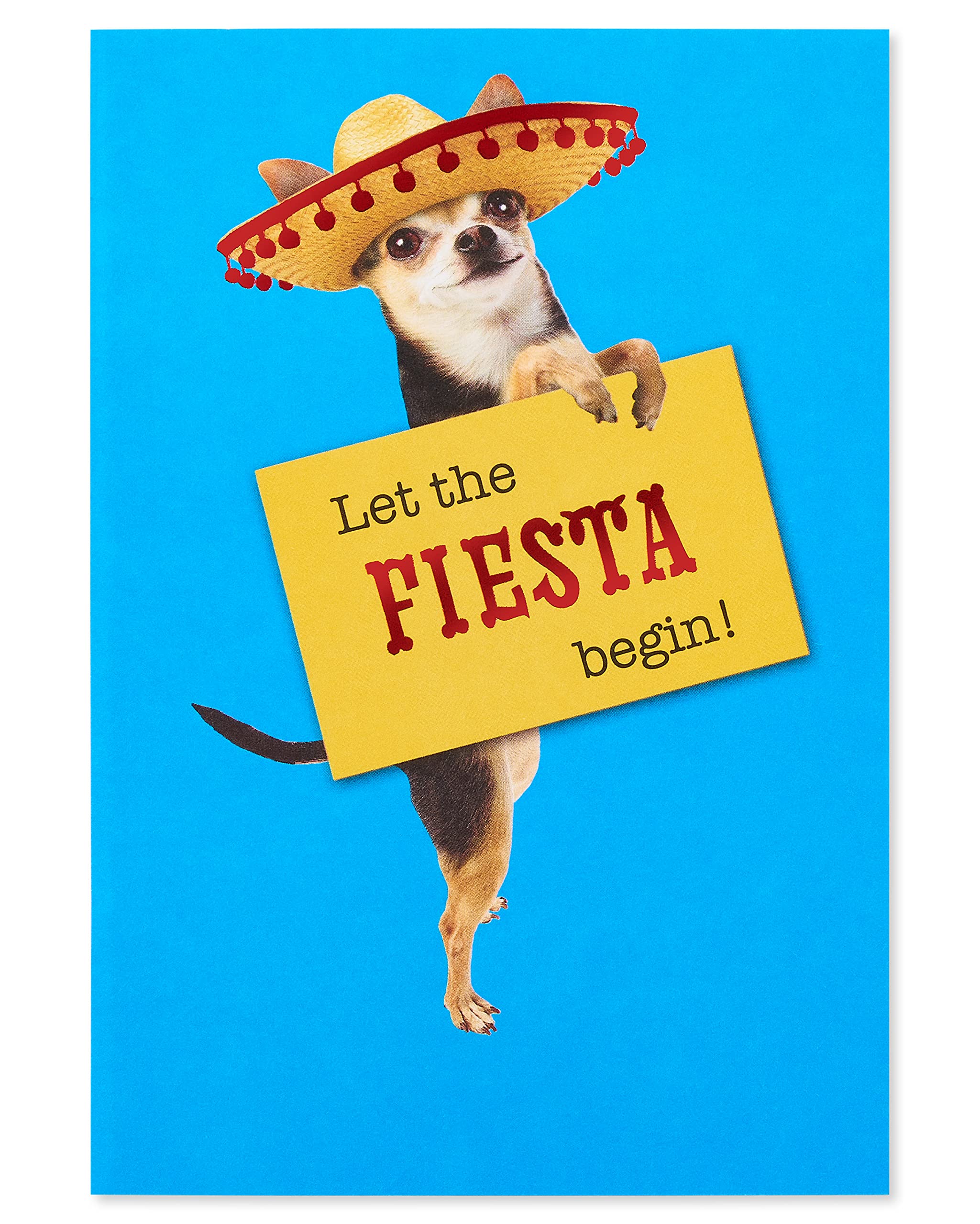 American Greetings Birthday Card (Fiesta) - Image 4