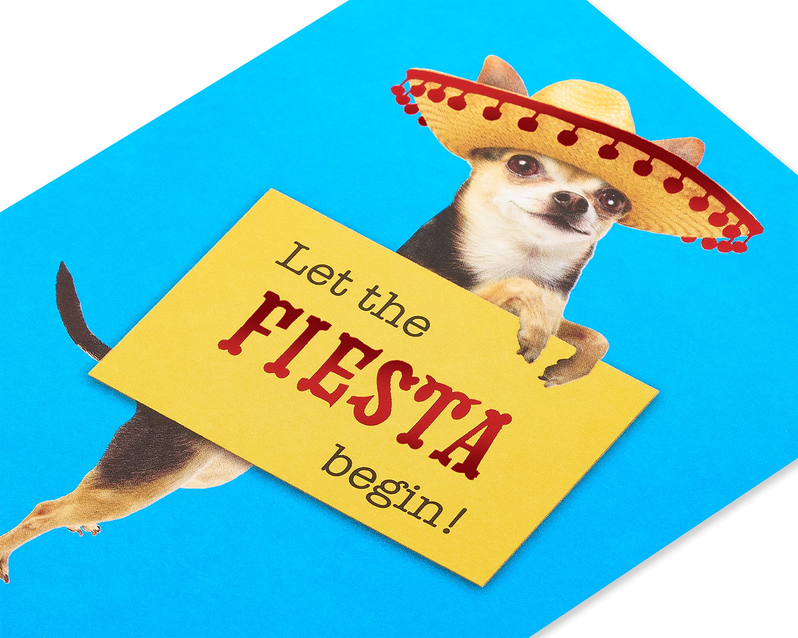American Greetings Birthday Card (Fiesta) - Image 5