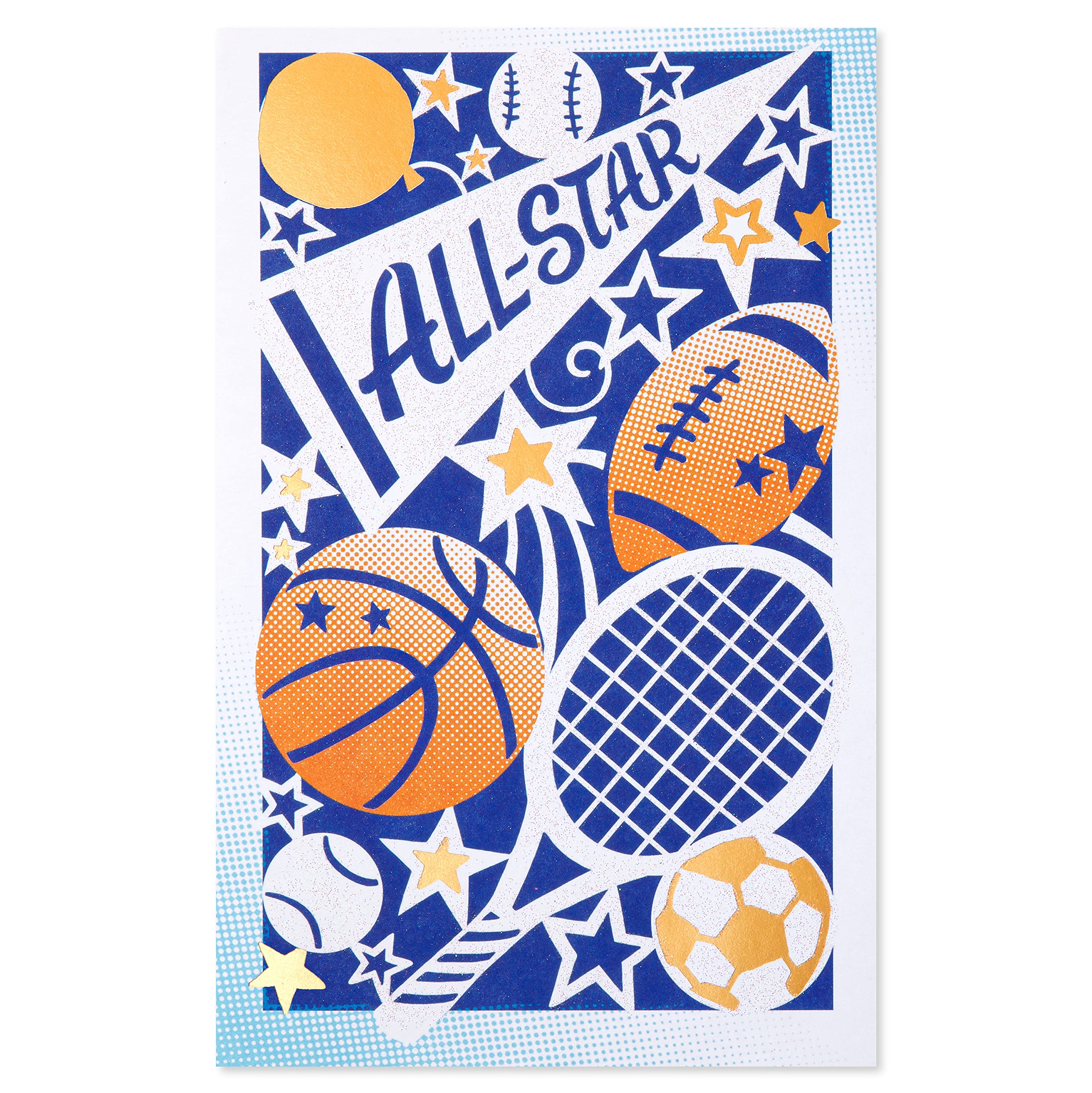 American Greetings Birthday Card for Boy (All-Star Guy) - Image 4