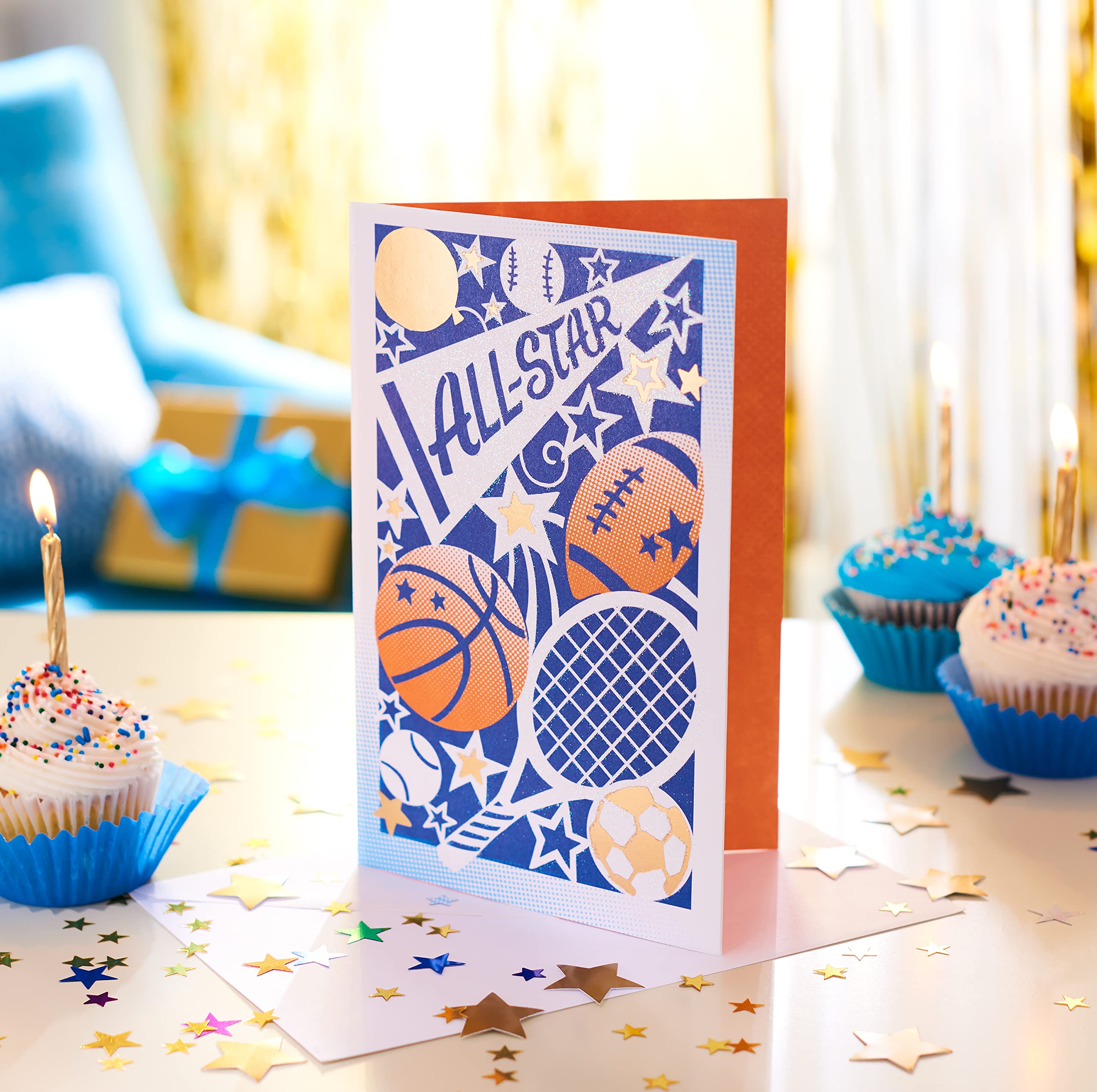 American Greetings Birthday Card for Boy (All-Star Guy) - Image 6