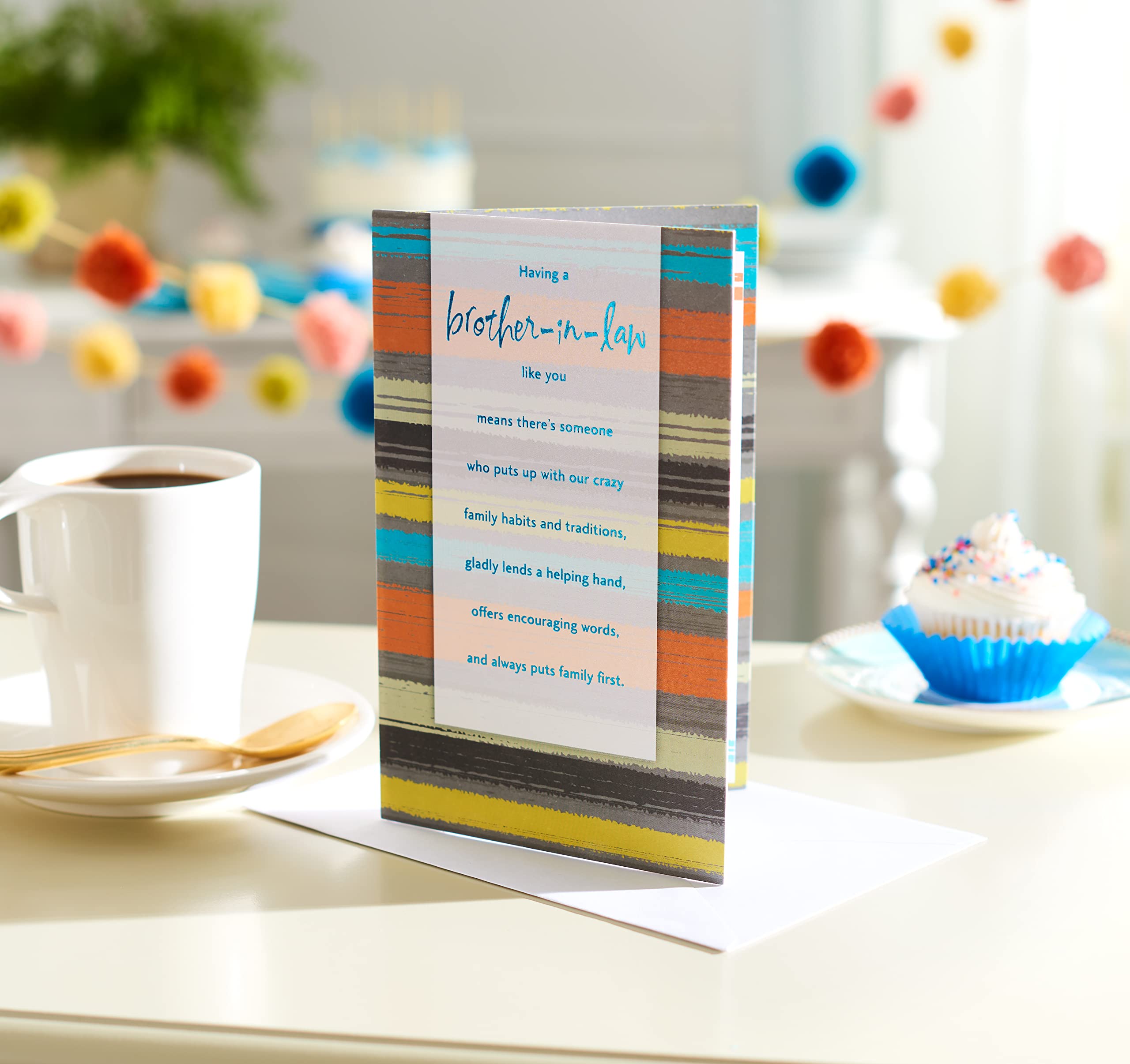 American Greetings Birthday Card for Brother-In-Law (Feeling Proud) - Image 6