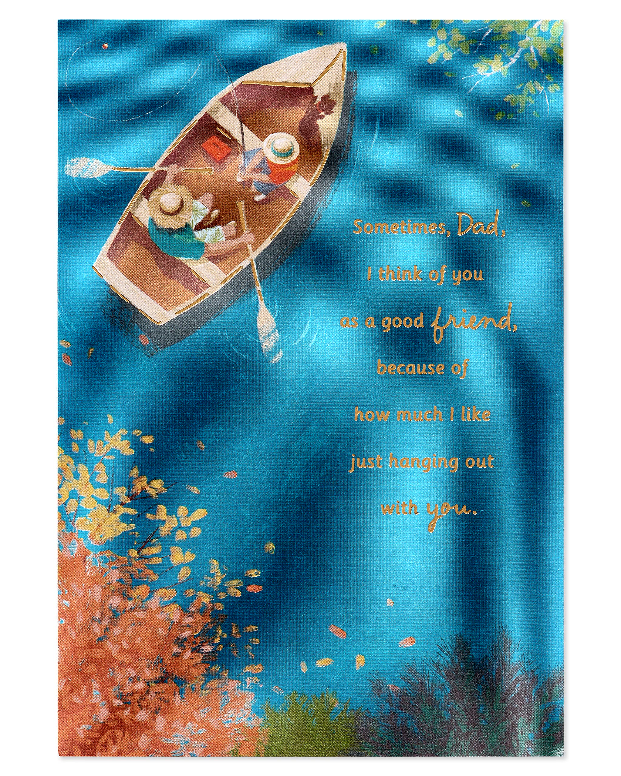 American Greetings Birthday Card for Dad from Son (Fishing Boat) - Image 5
