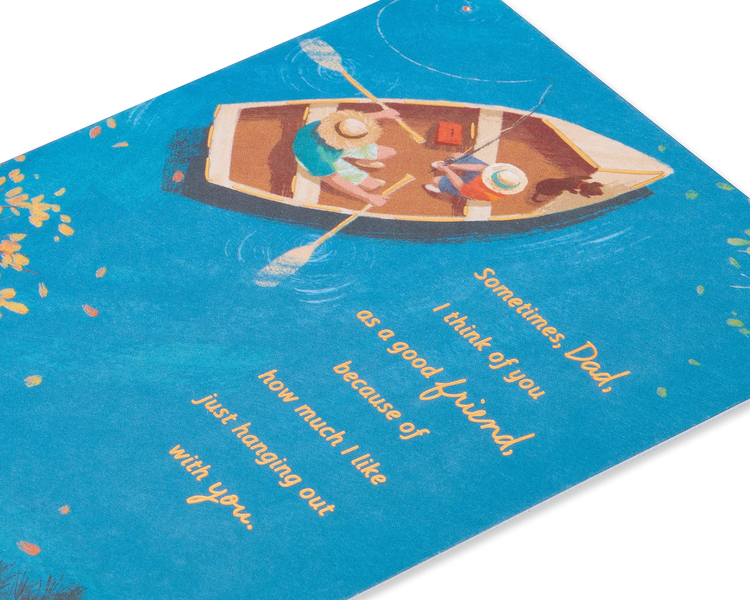 American Greetings Birthday Card for Dad from Son (Fishing Boat) - Image 6