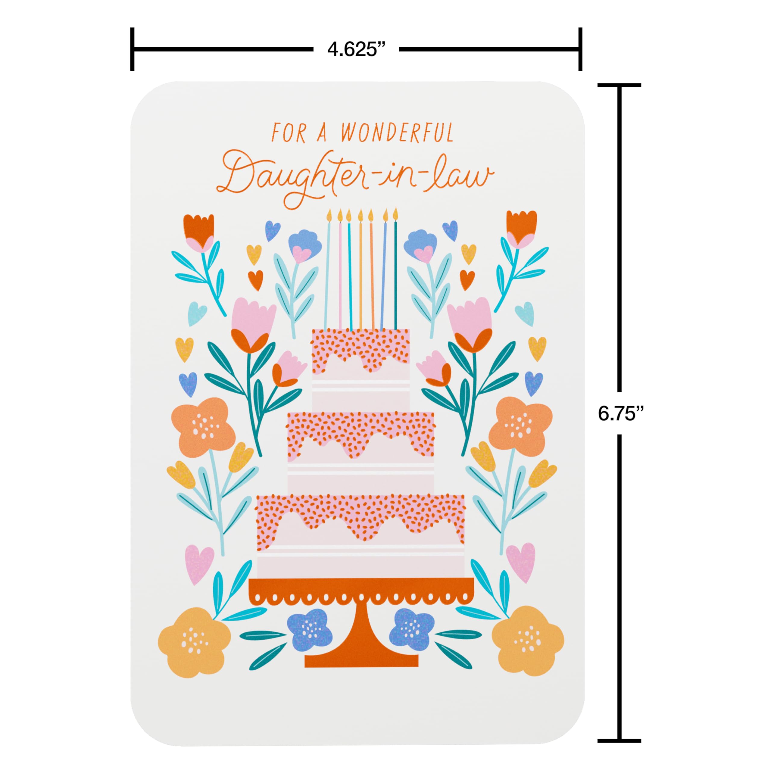 American Greetings Birthday Card for Daughter-in-Law (Perfect Time) - Image 4