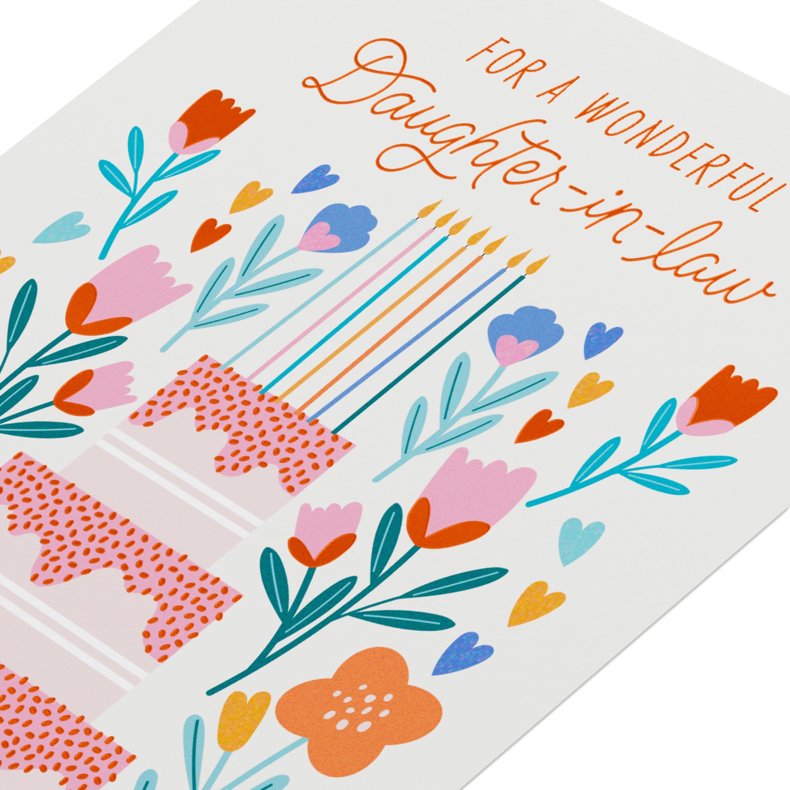 American Greetings Birthday Card for Daughter-in-Law (Perfect Time) - Image 5