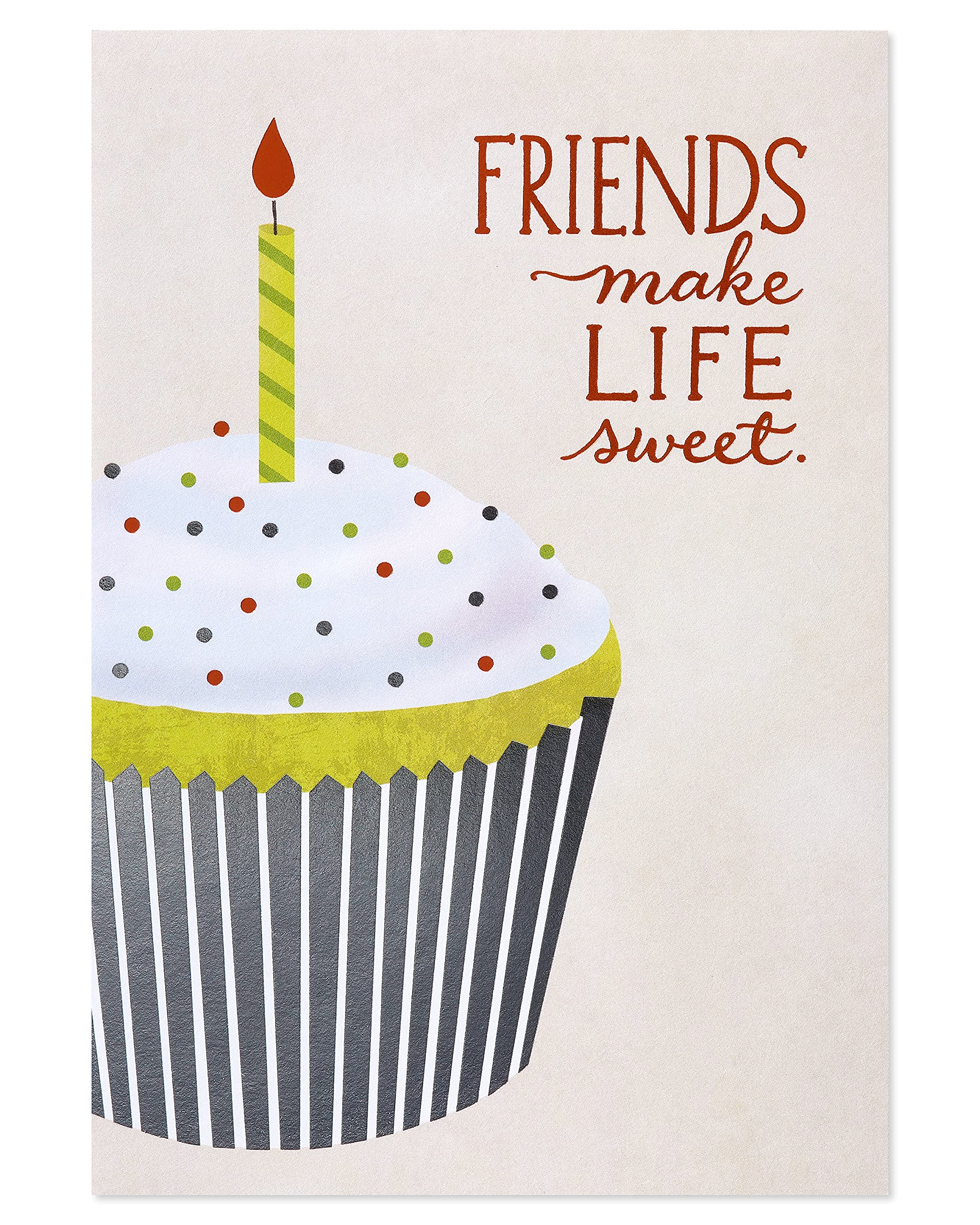 American Greetings Birthday Card for Friend (Life Sweet) - Image 4
