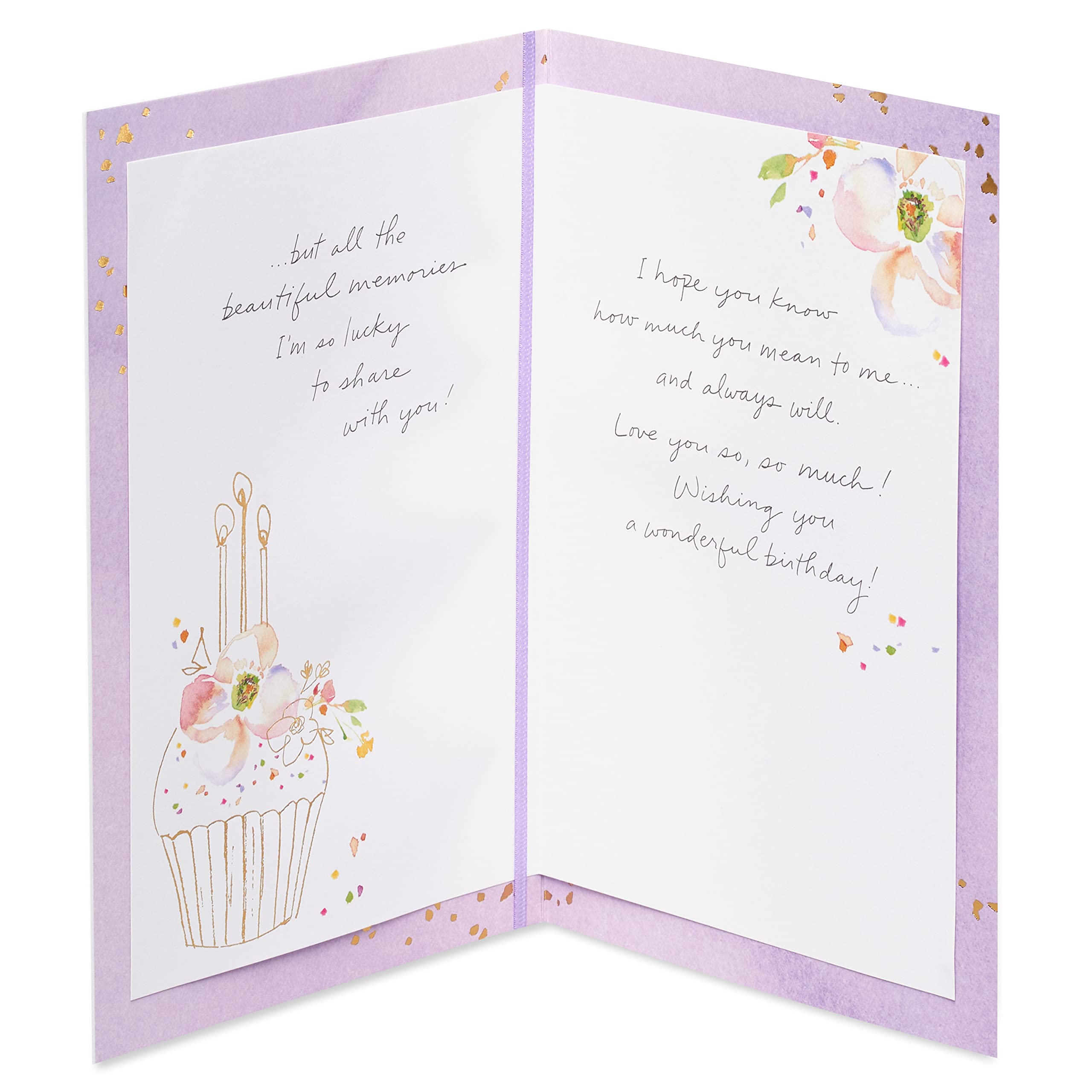 American Greetings Birthday Card for Grandma - Designed by Kathy Davis (All The Beautiful Memories) - Image 2