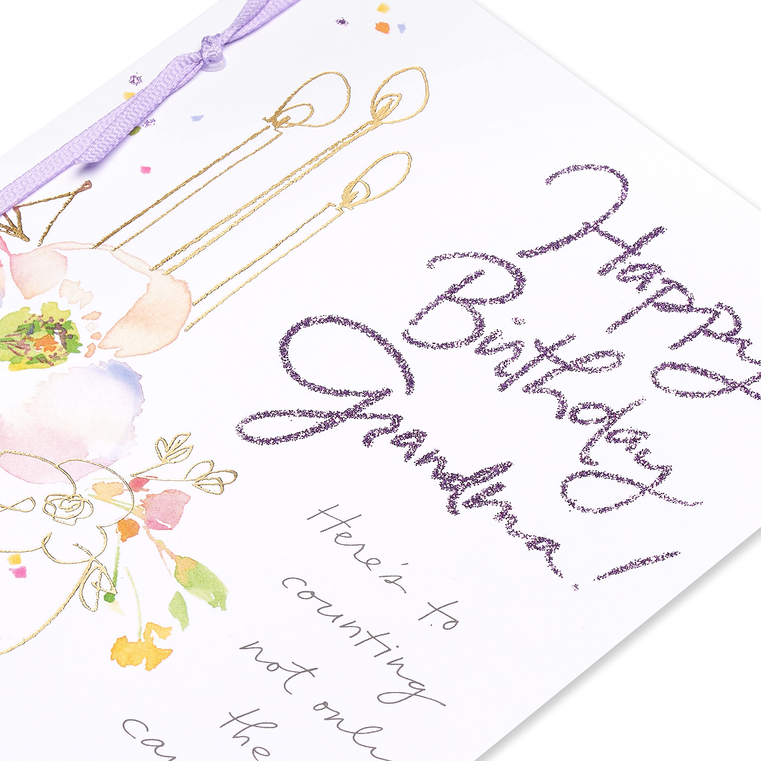 American Greetings Birthday Card for Grandma - Designed by Kathy Davis (All The Beautiful Memories) - Image 6