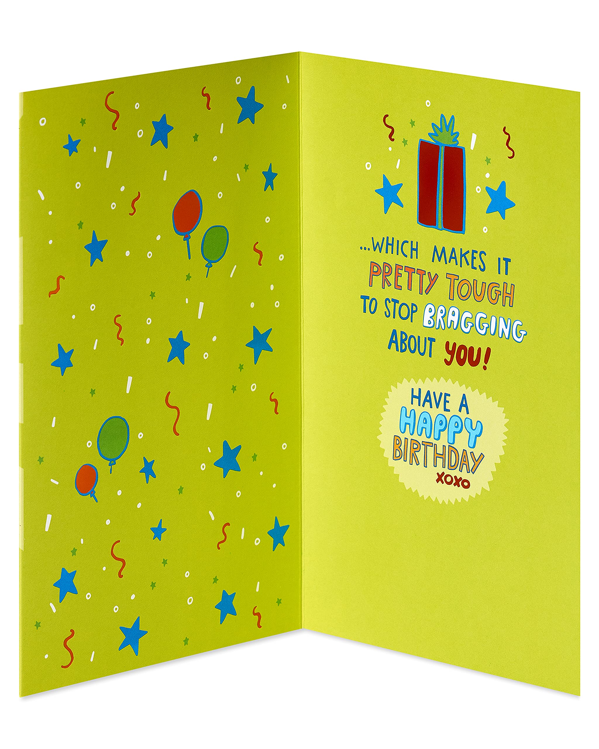 American Greetings Birthday Card for Grandson (Bragging About You) - Image 2
