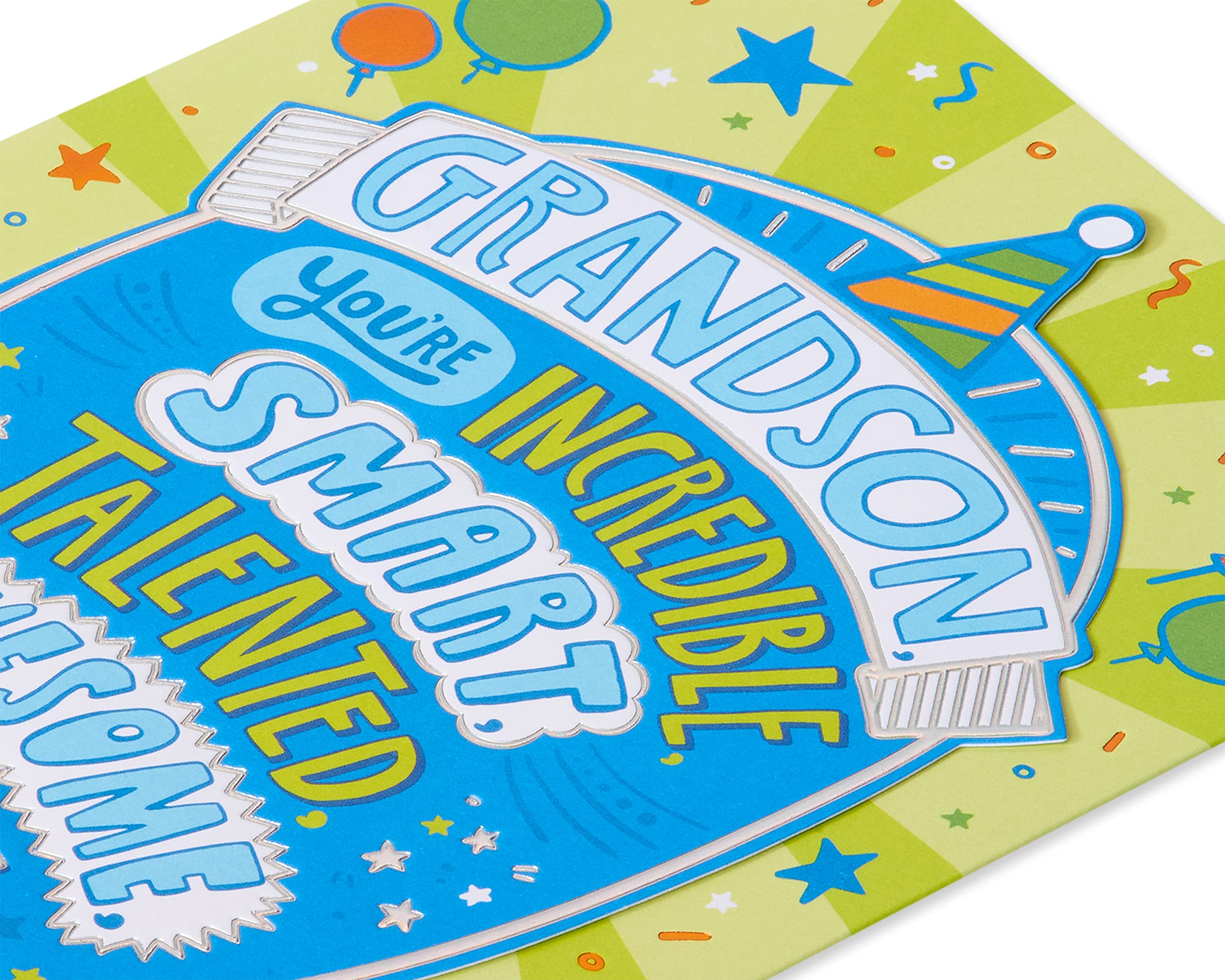 American Greetings Birthday Card for Grandson (Bragging About You) - Image 5