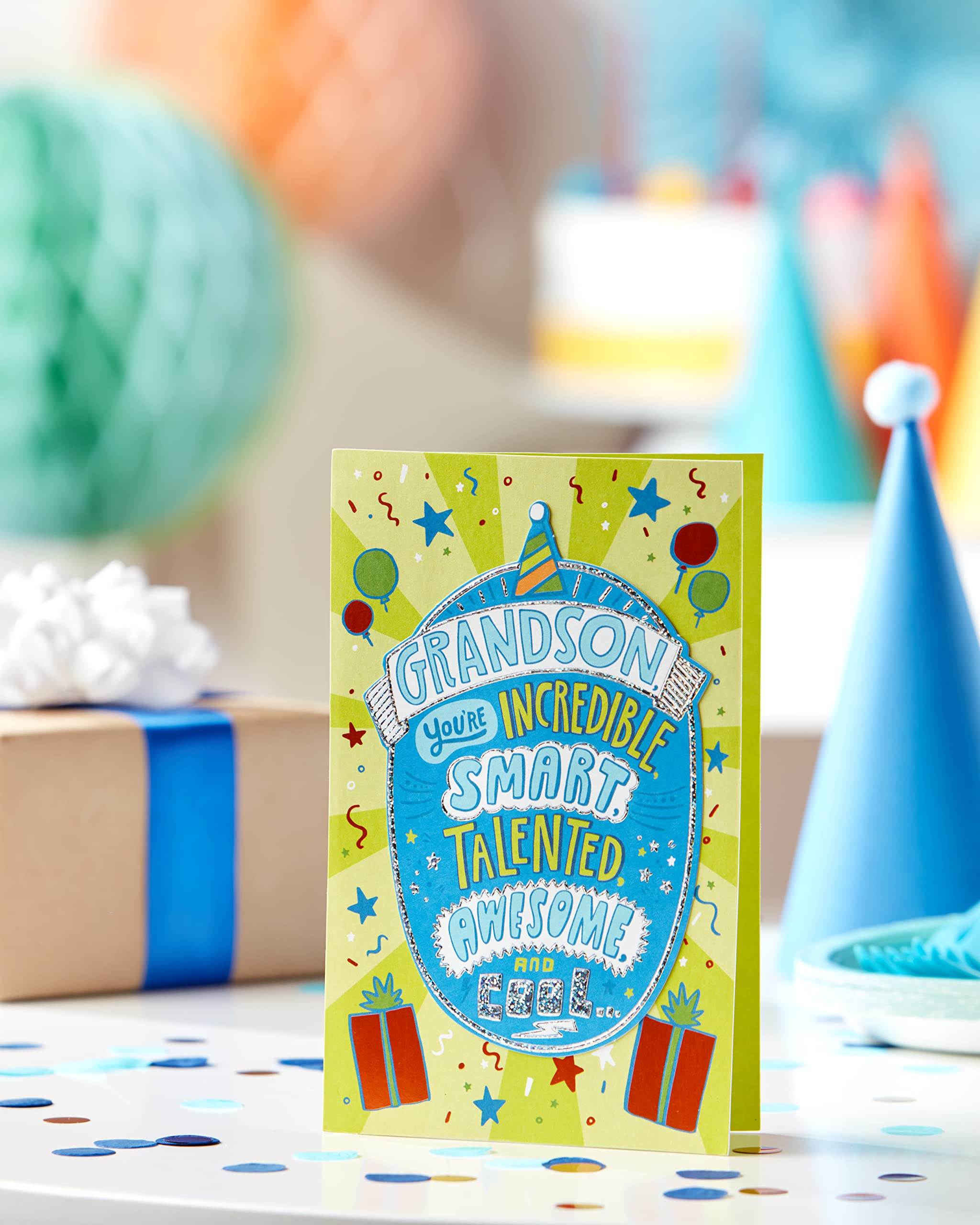American Greetings Birthday Card for Grandson (Bragging About You) - Image 6