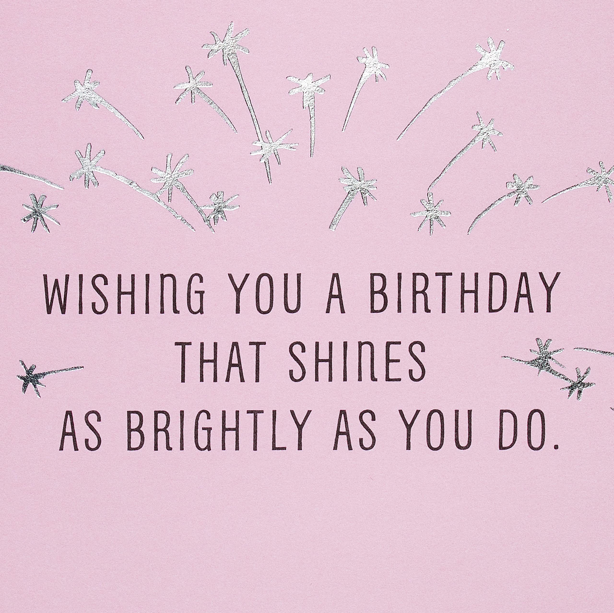 American Greetings Birthday Card for Her (Birthday That Shines) - Image 3