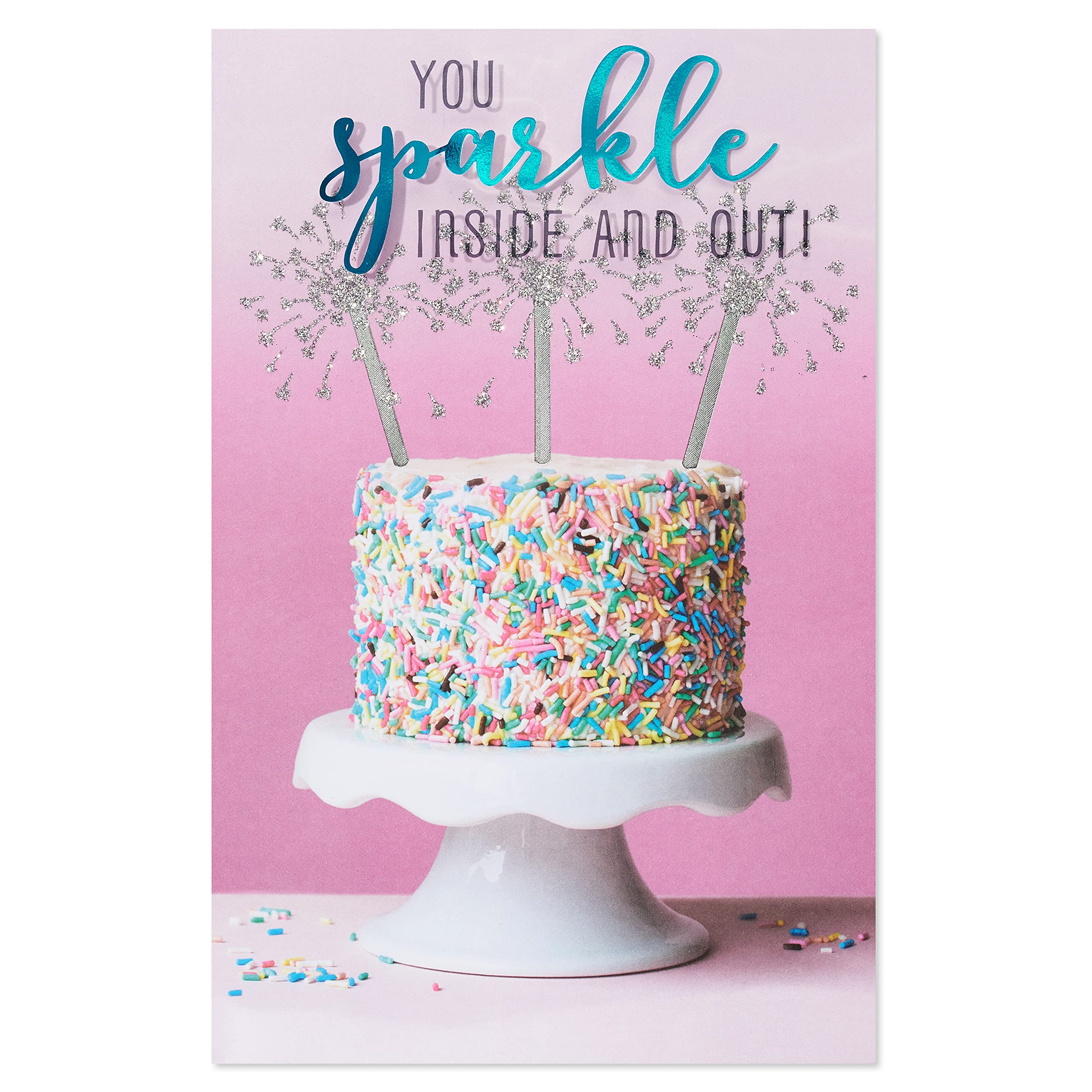 American Greetings Birthday Card for Her (Birthday That Shines) - Image 4