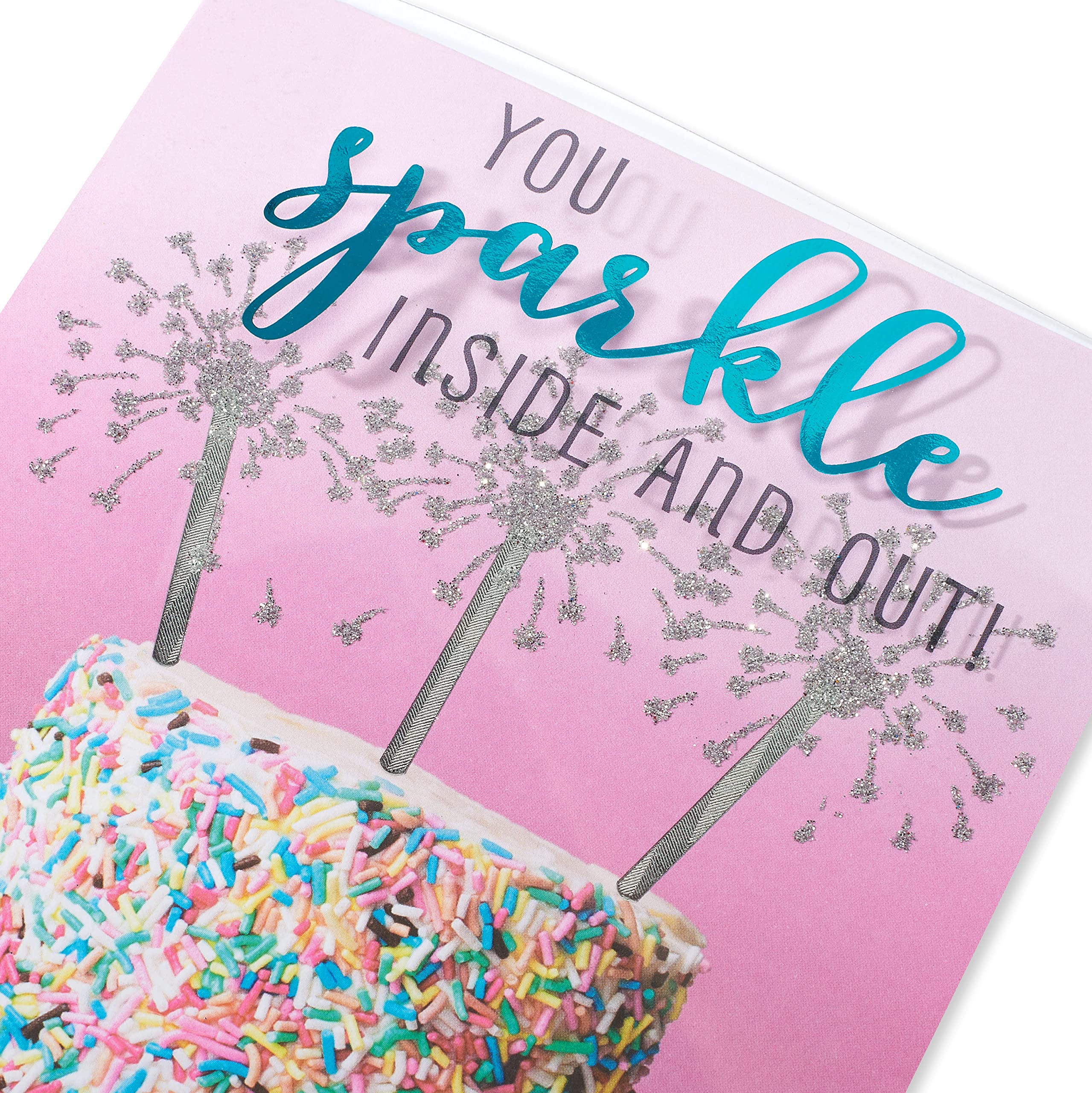 American Greetings Birthday Card for Her (Birthday That Shines) - Image 5