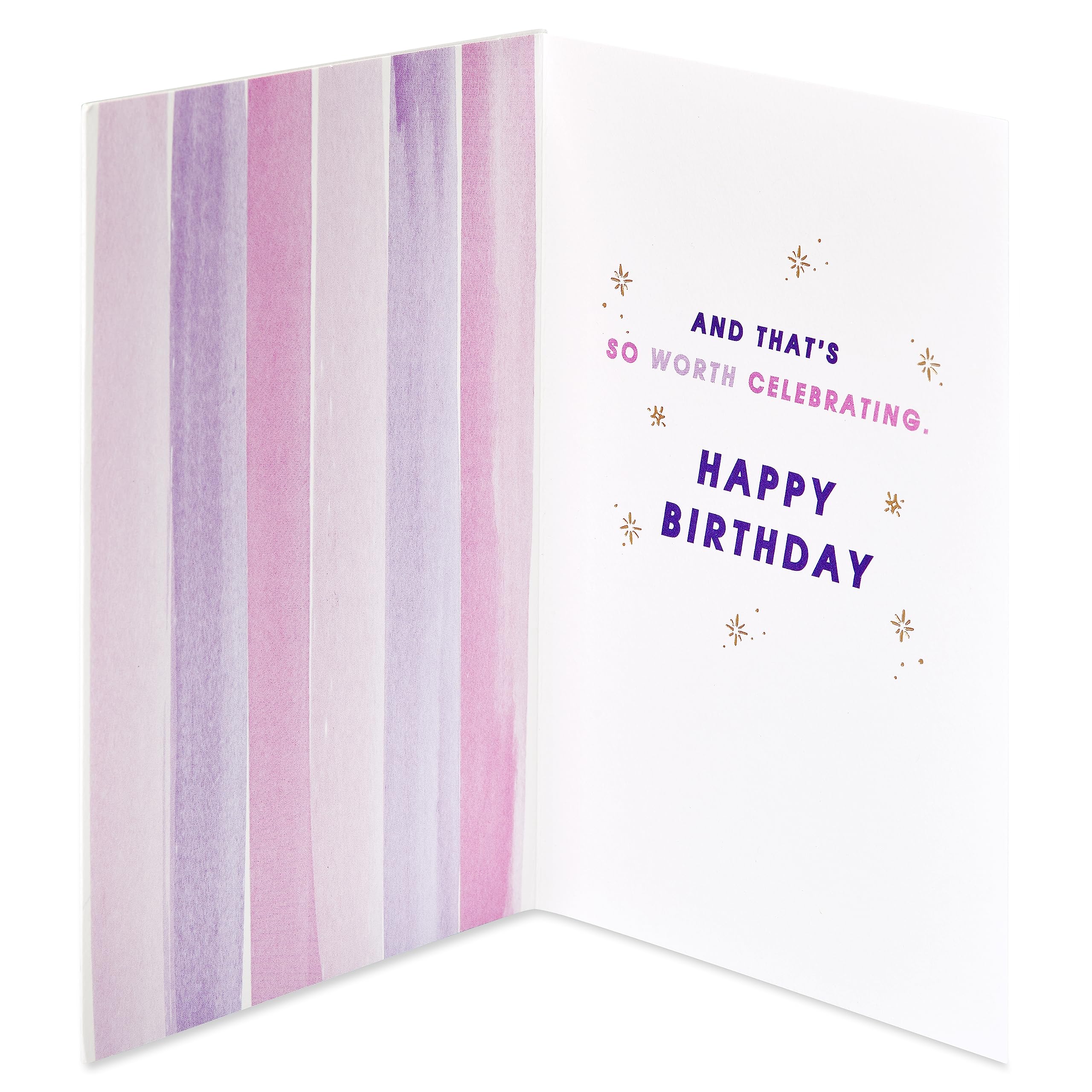 American Greetings Birthday Card for Her (So Worth Celebrating) - Image 2