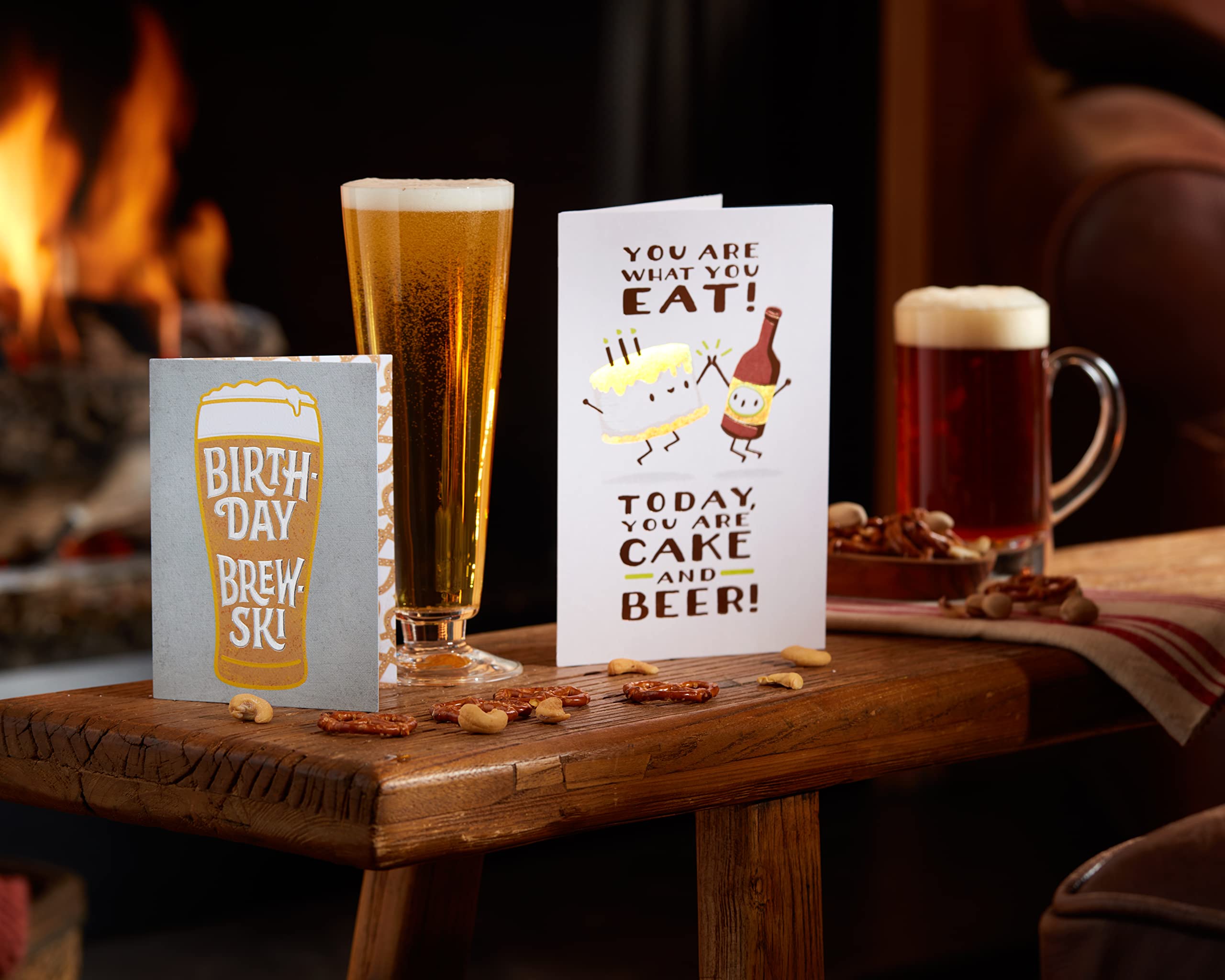 American Greetings Birthday Card for Him (Birthday Beer) - Image 6