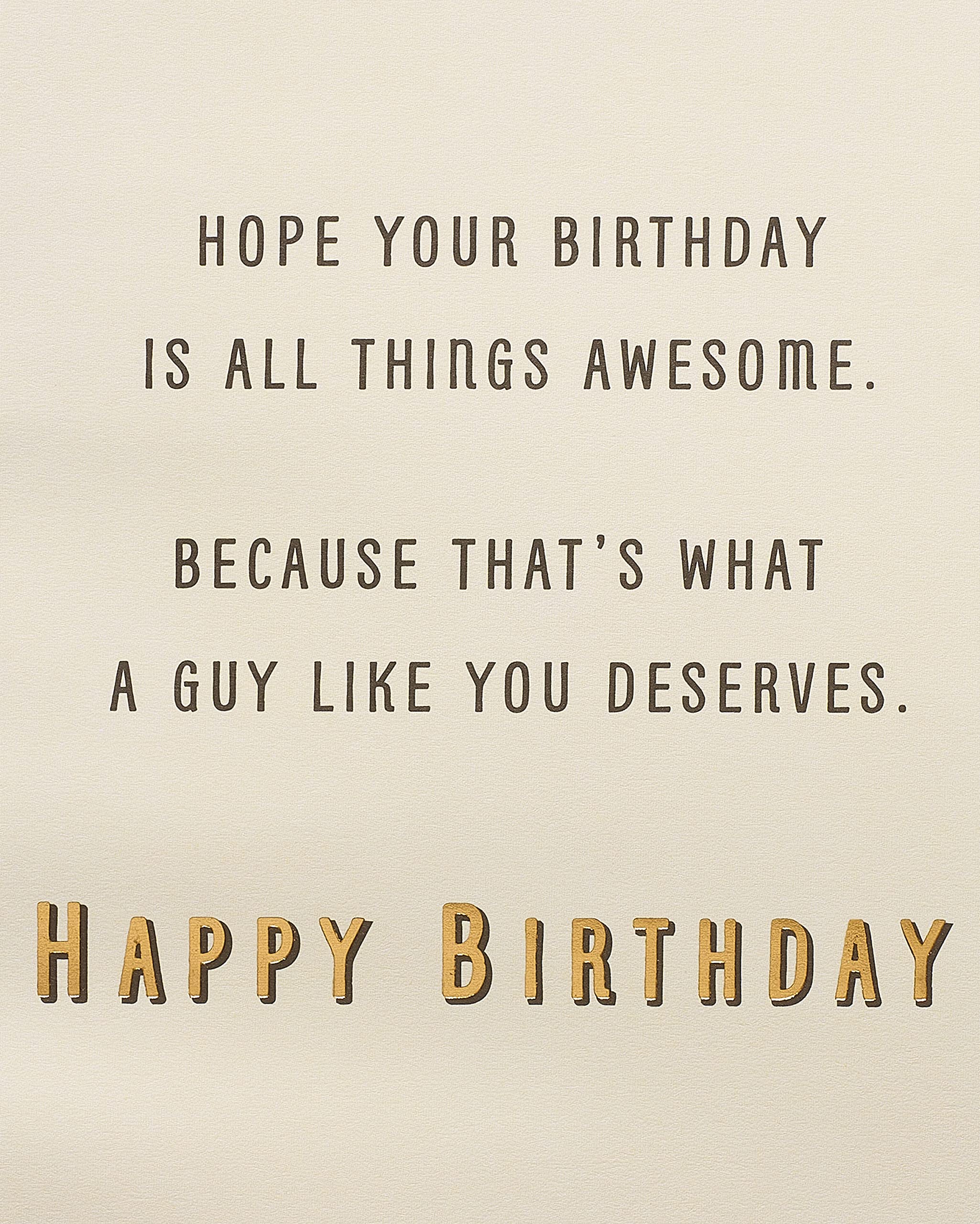 American Greetings Birthday Card for Him (Every Candle) - Image 3