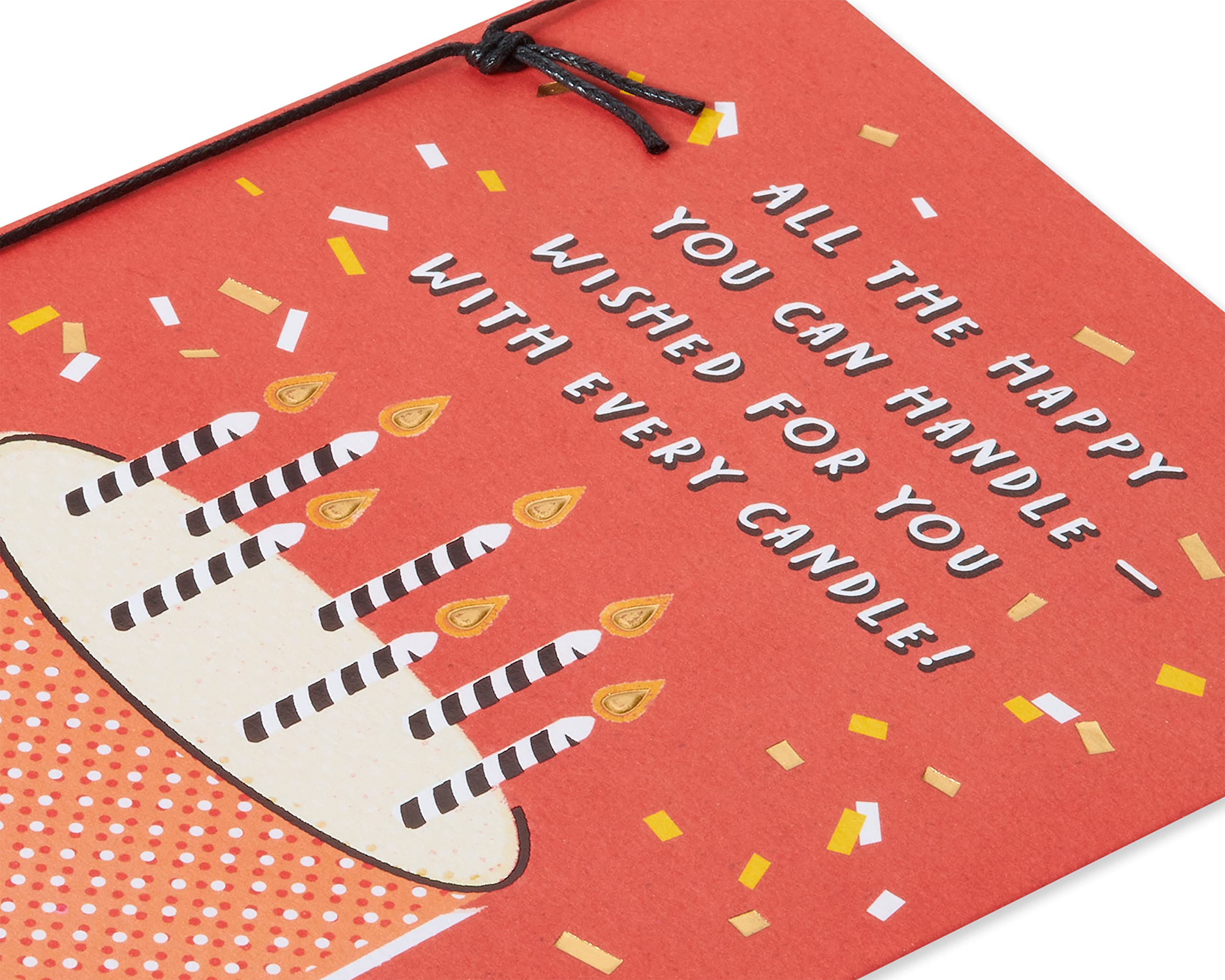 American Greetings Birthday Card for Him (Every Candle) - Image 5
