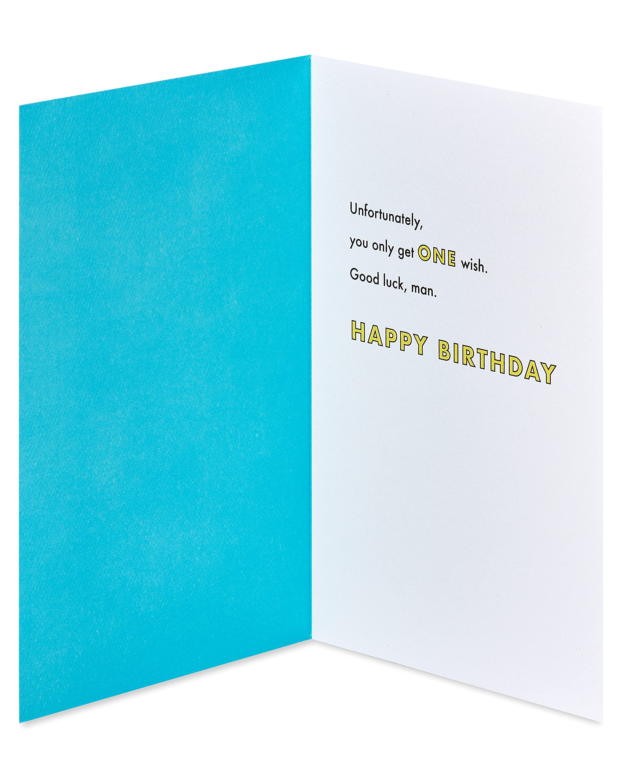 American Greetings Birthday Card for Him (Looks! Brains! Personality!) - Image 2