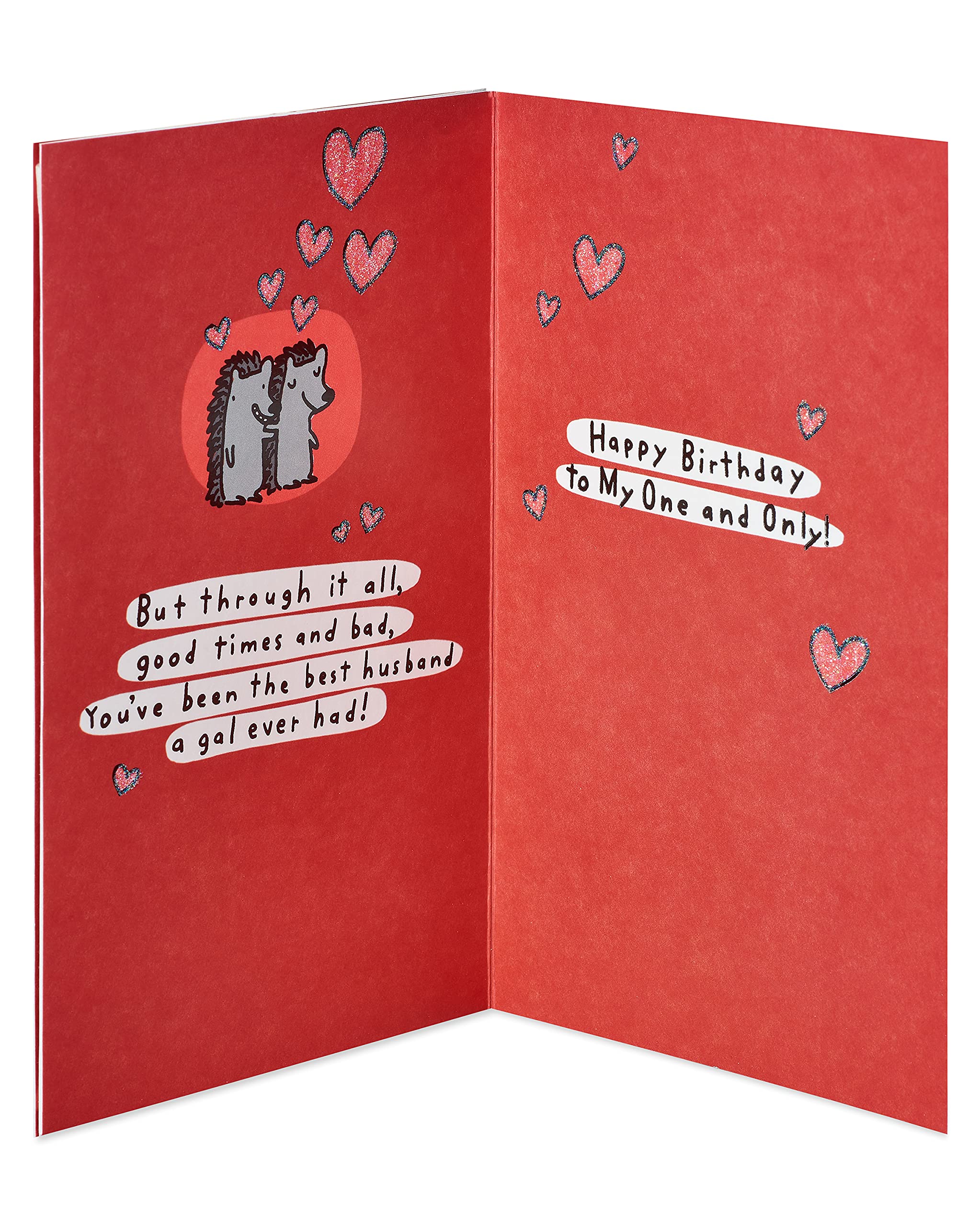 American Greetings Birthday Card for Husband (Crazy Life) - Image 3