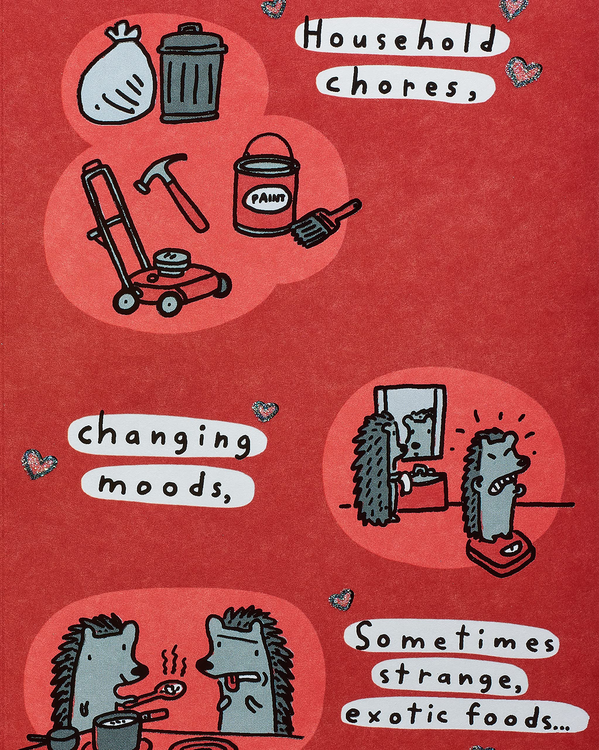 American Greetings Birthday Card for Husband (Crazy Life) - Image 5