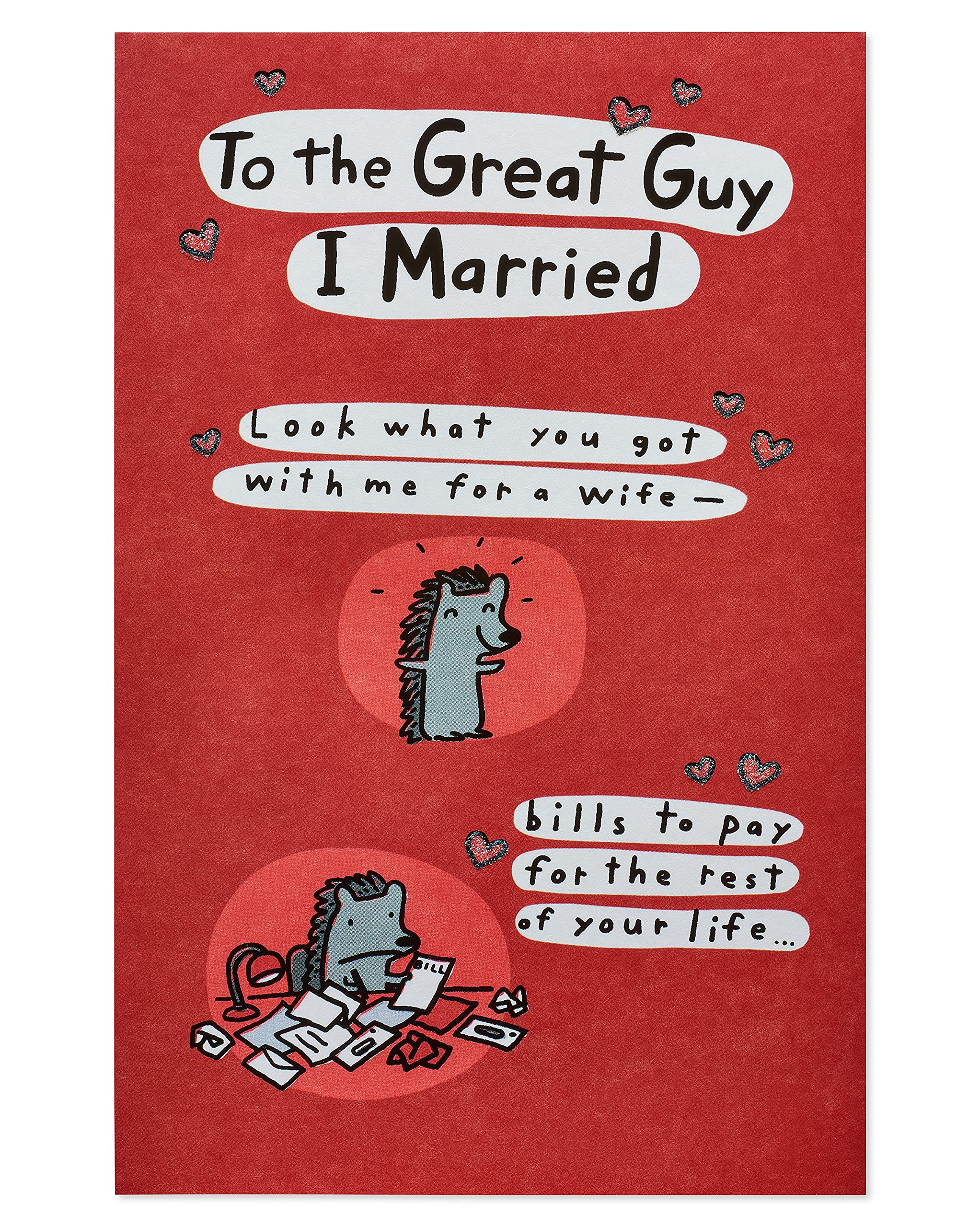 American Greetings Birthday Card for Husband (Crazy Life) - Image 8