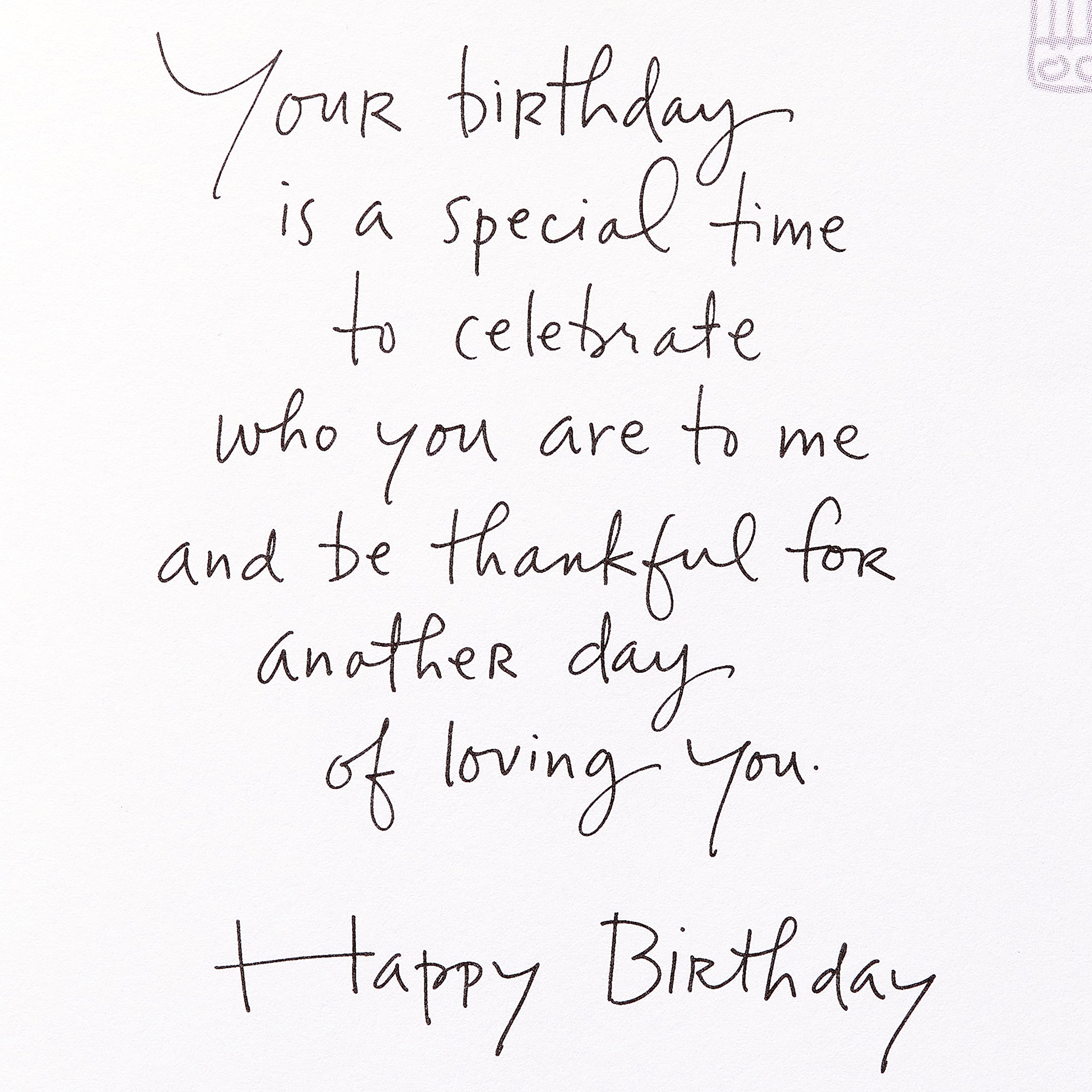 American Greetings Birthday Card for Husband (I Celebrate You) - Image 3