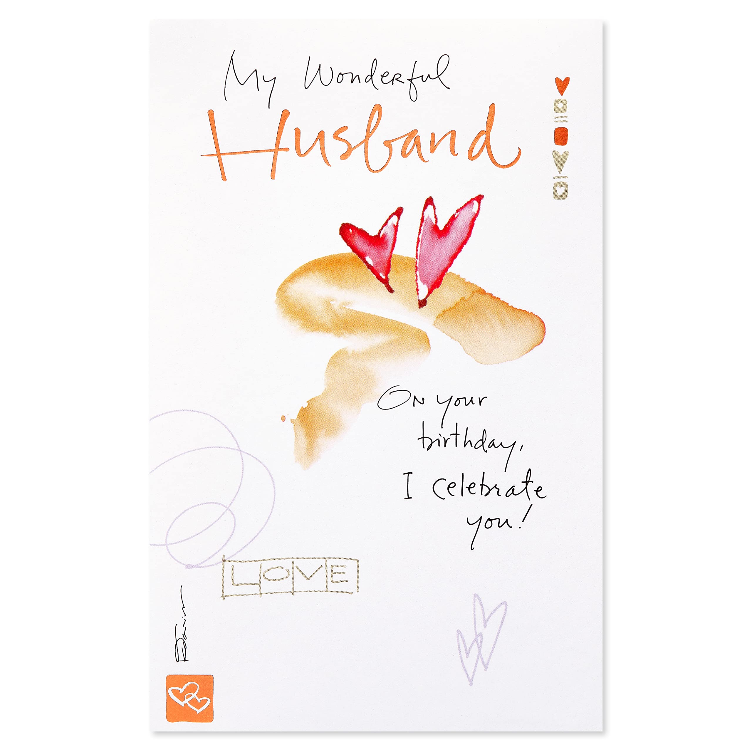 American Greetings Birthday Card for Husband (I Celebrate You) - Image 4