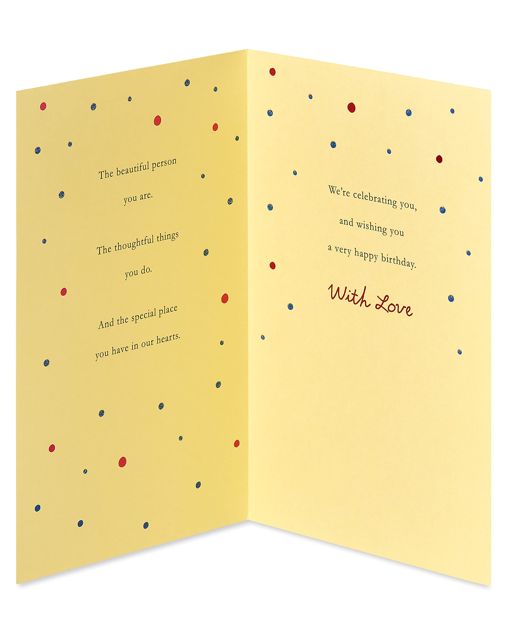 American Greetings Birthday Card for Mom (Celebrating You) - Image 2