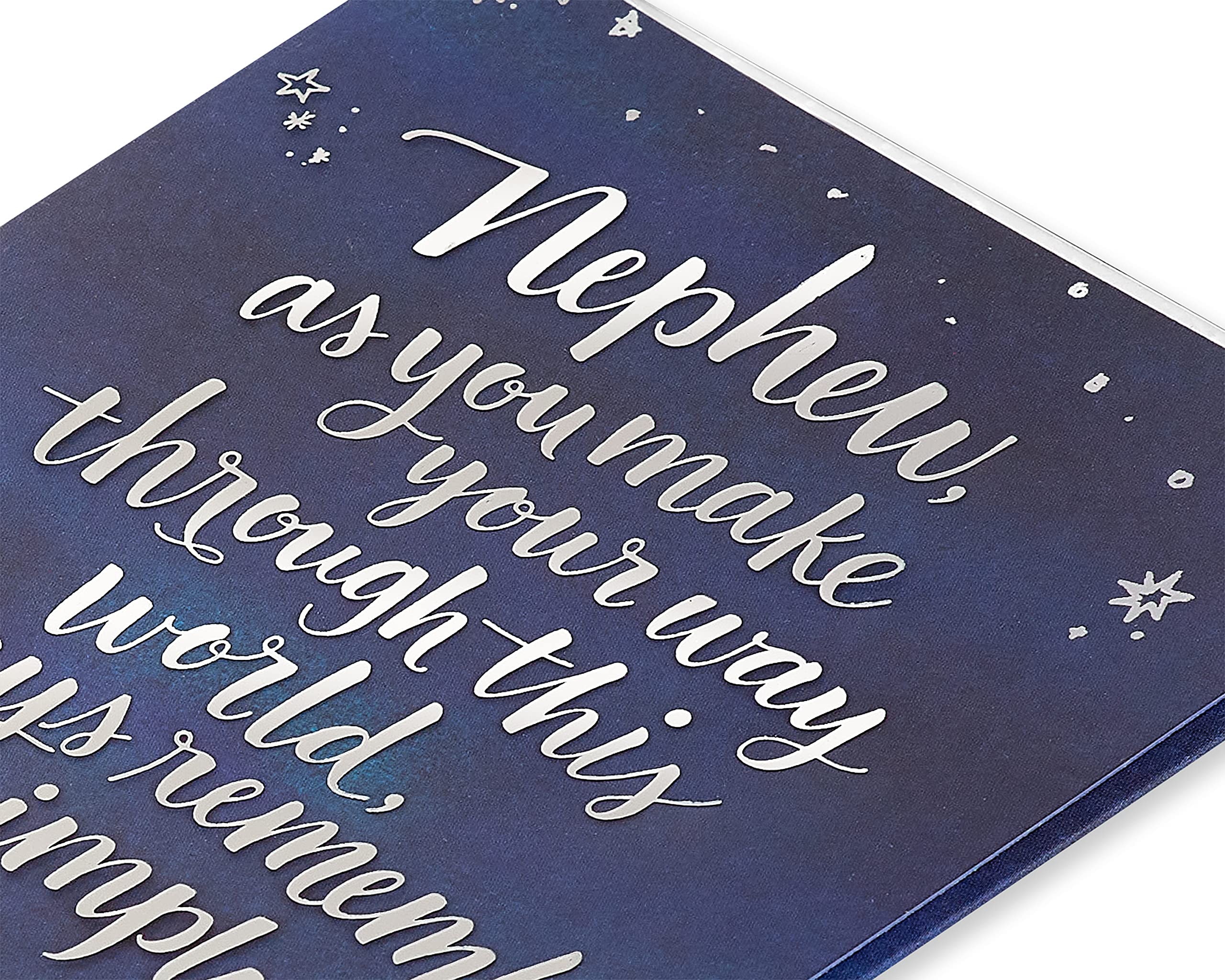 American Greetings Birthday Card for Nephew (Be Your Amazing Self) - Image 5
