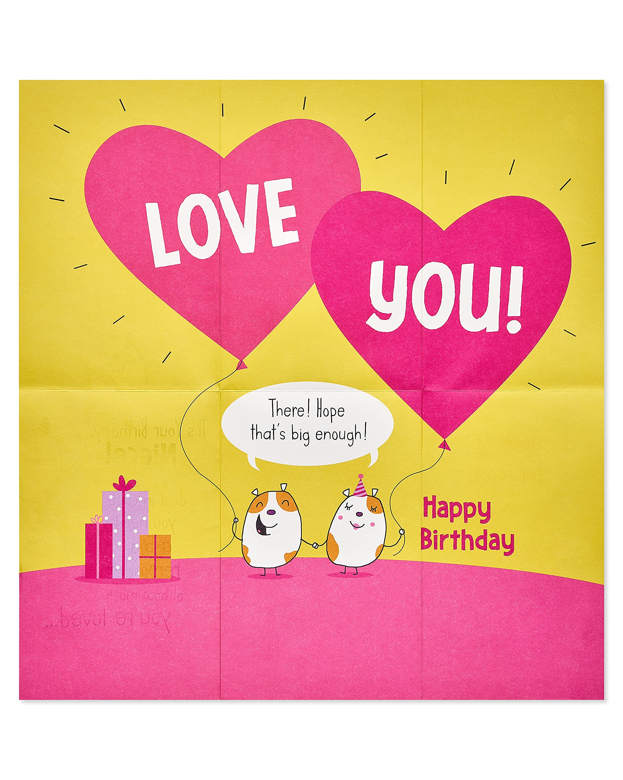 American Greetings Birthday Card for Niece (It's Your Birthday!) - Image 4