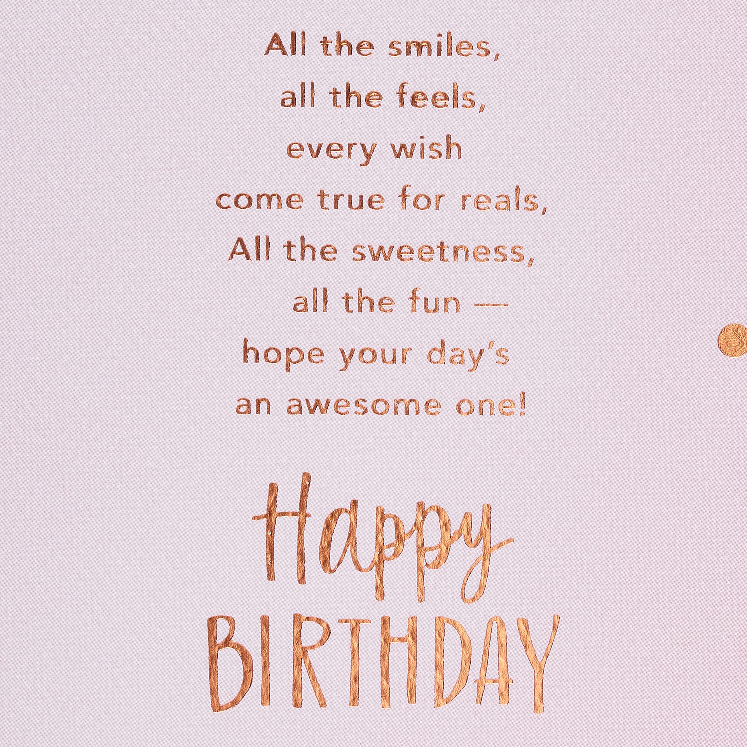 American Greetings Birthday Card for Sister (Hooray!) - Image 3