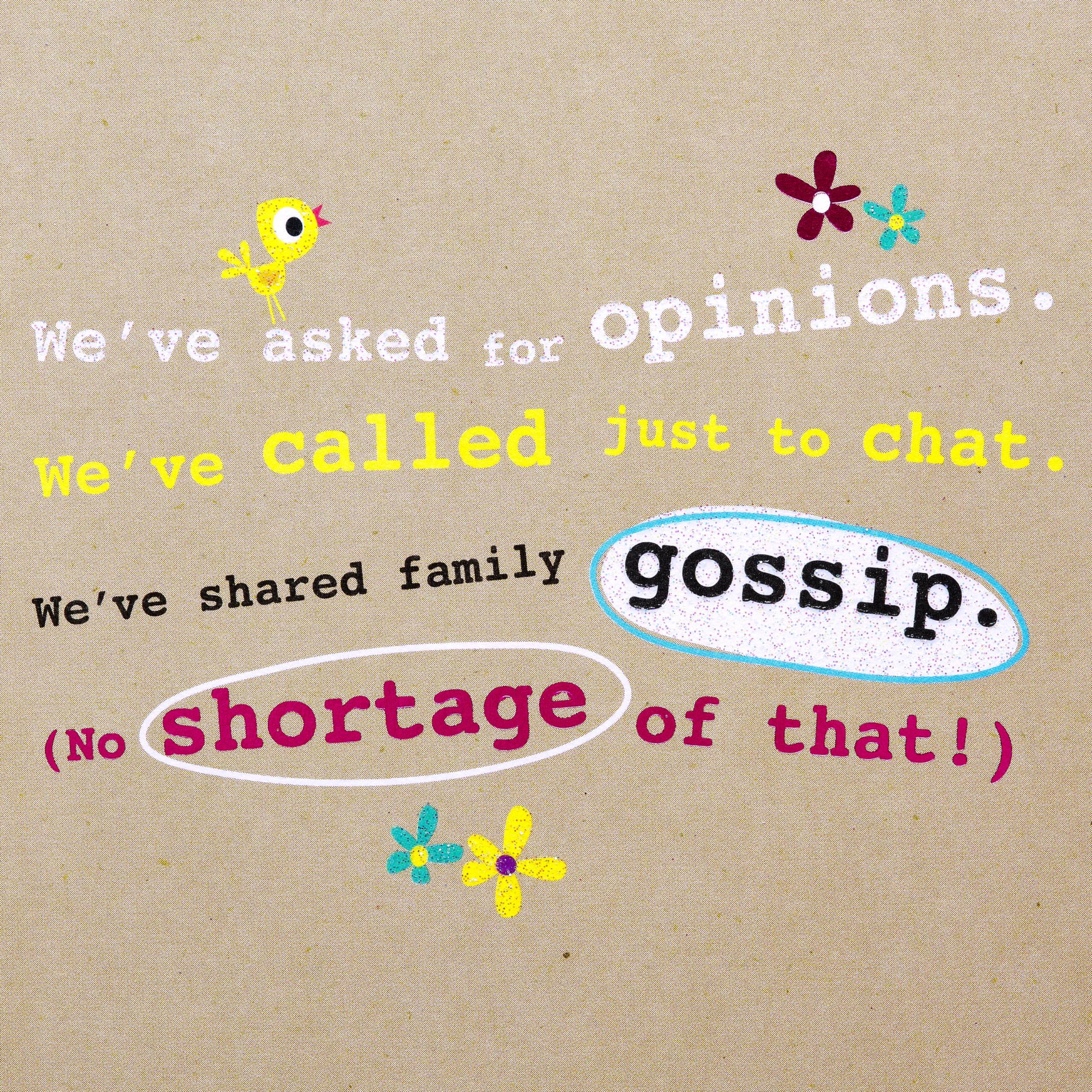 American Greetings Birthday Card for Sister (We're Sisters) - Image 3
