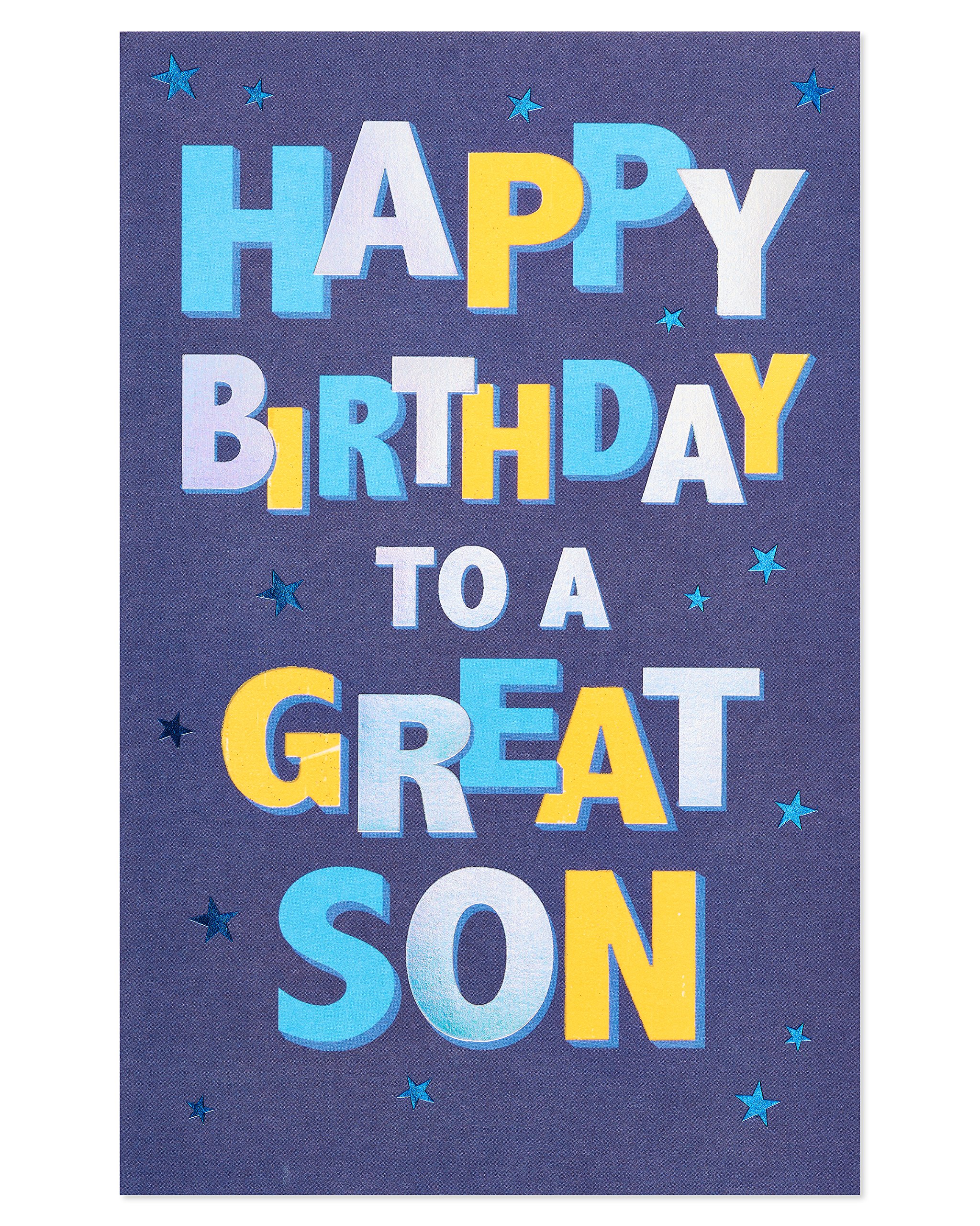 American Greetings Birthday Card for Son (Celebrate)