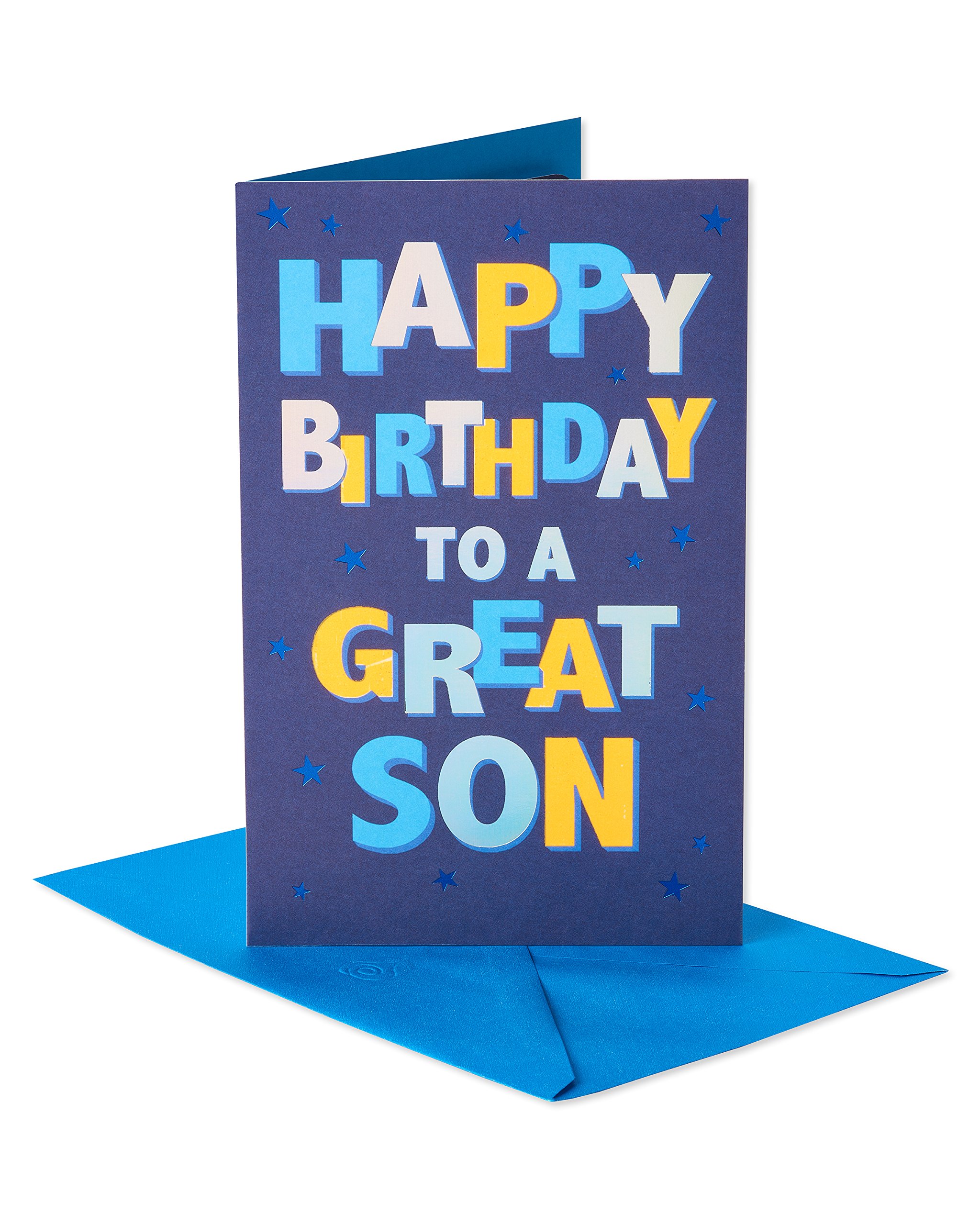 American Greetings Birthday Card for Son (Celebrate) - Image 3