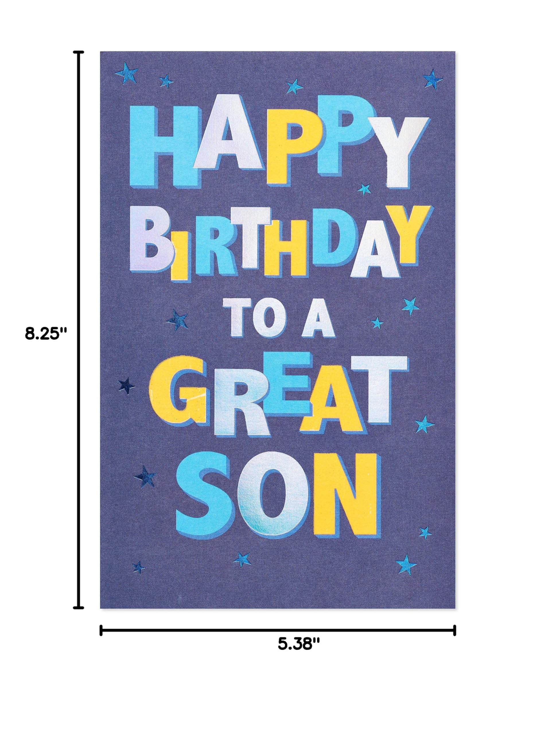 American Greetings Birthday Card for Son (Celebrate) - Image 6