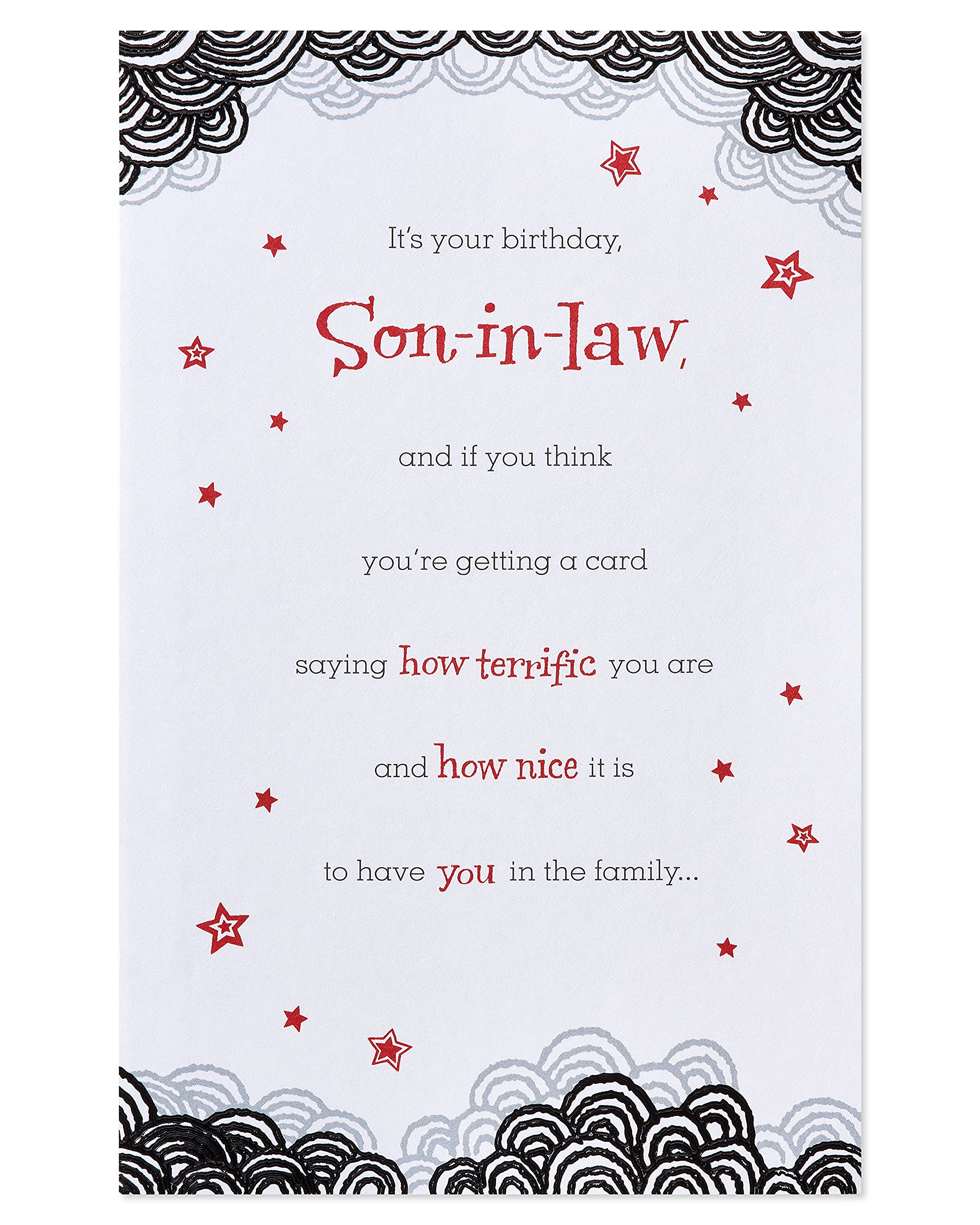 American Greetings Birthday Card for Son-in-Law (How Terrific) - Image 4