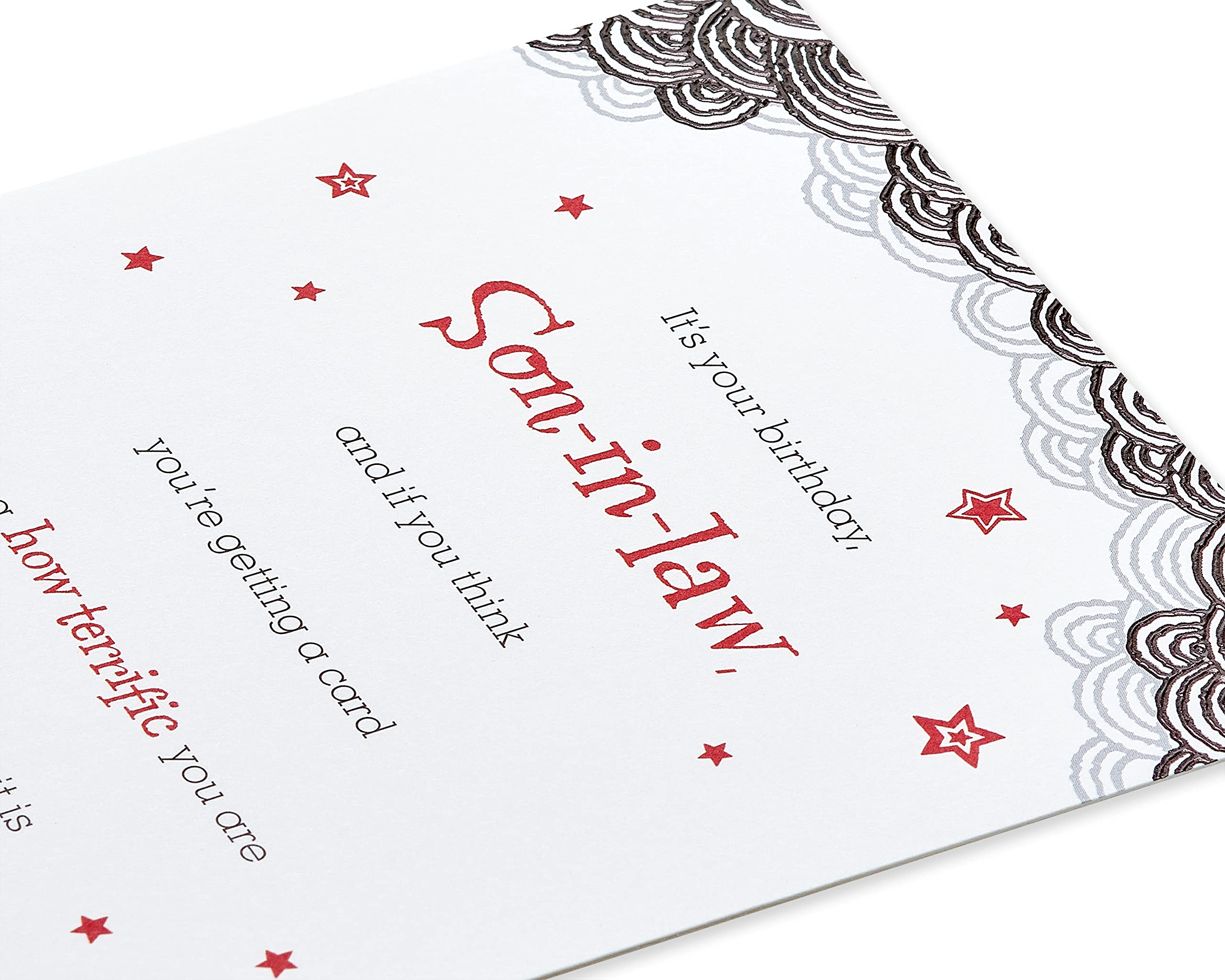 American Greetings Birthday Card for Son-in-Law (How Terrific) - Image 5
