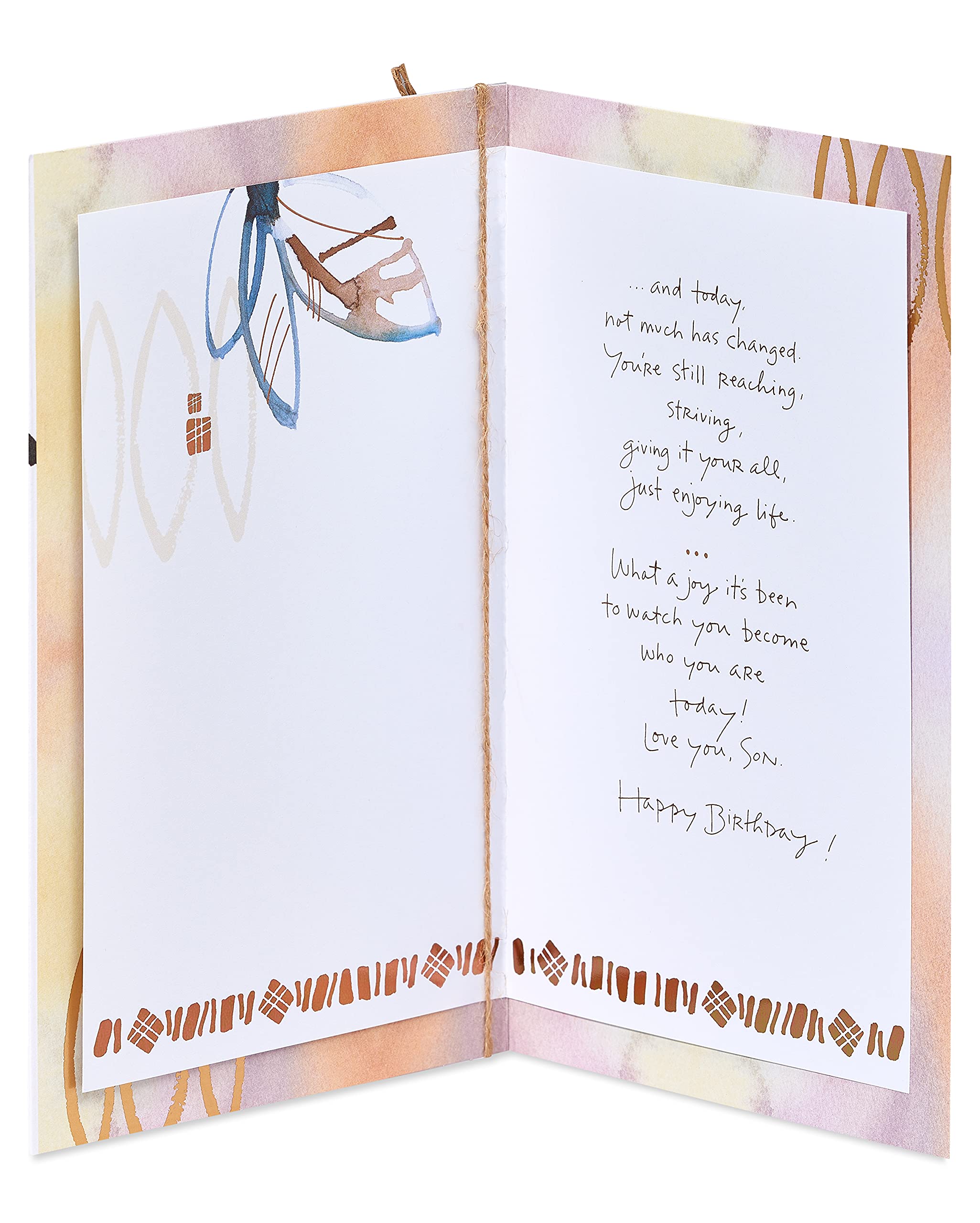 American Greetings Birthday Card for Son (Not Much Has Changed) - Image 2