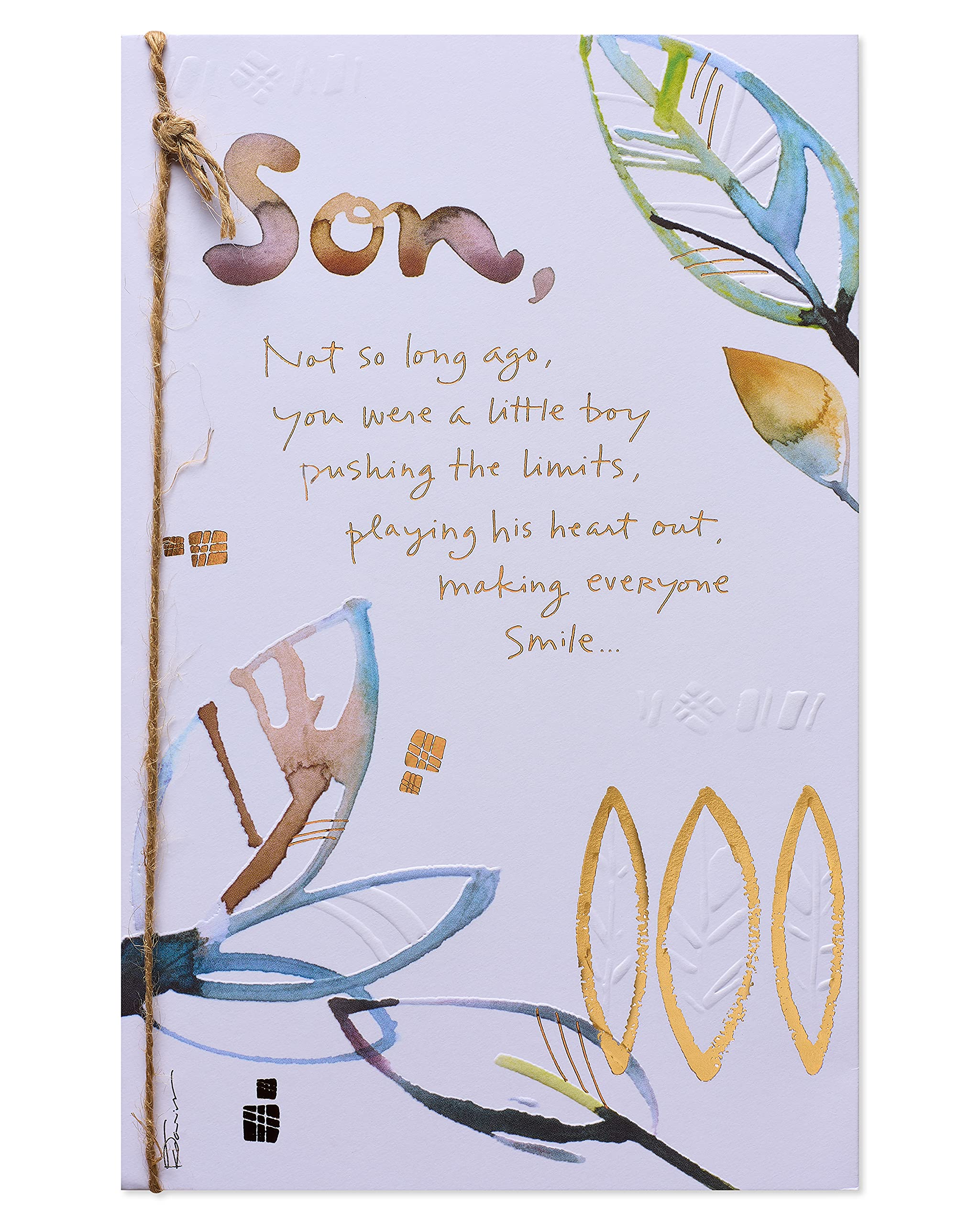 American Greetings Birthday Card for Son (Not Much Has Changed) - Image 4